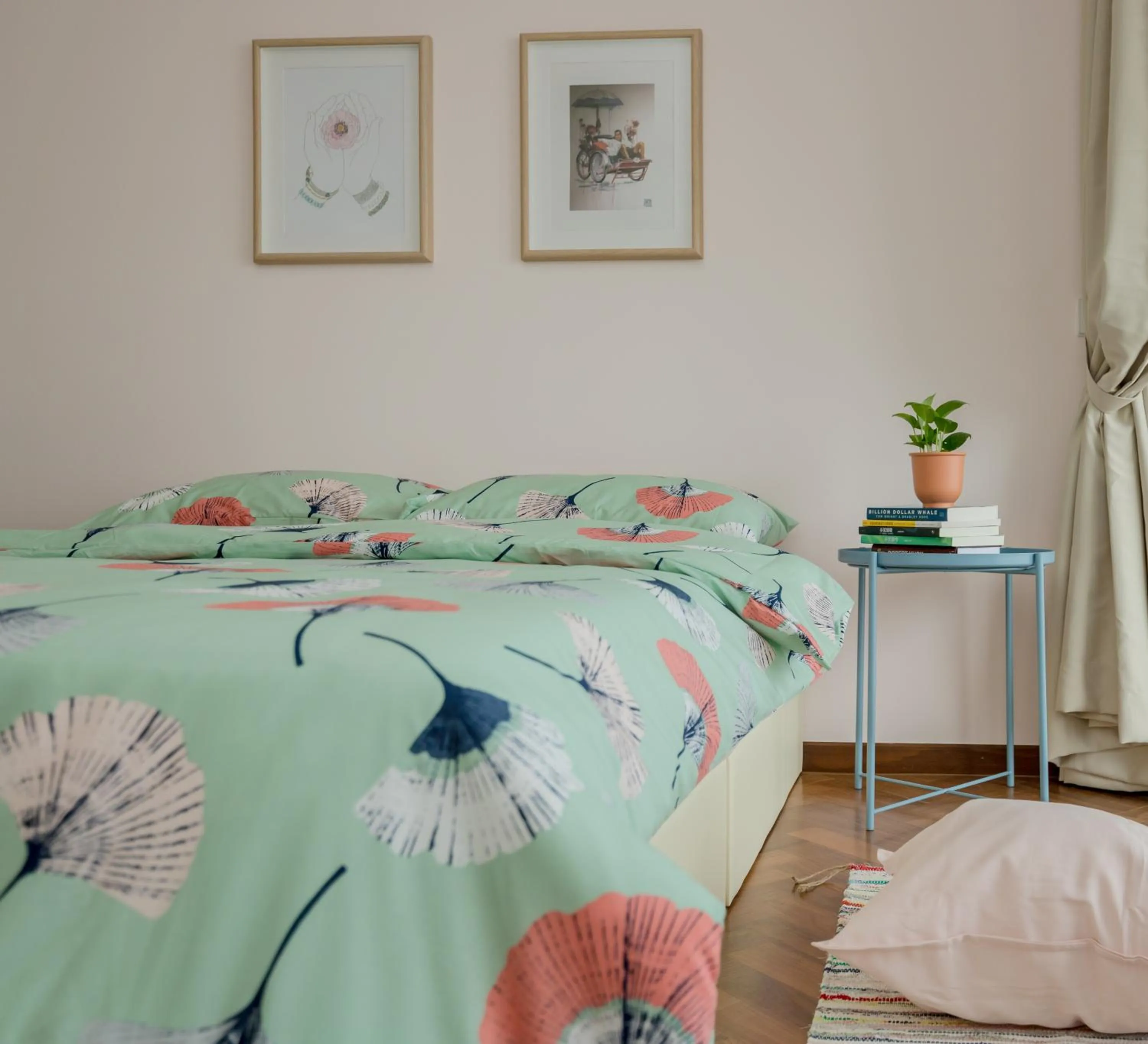 Bed in The Landmark Condo, by Sanguine