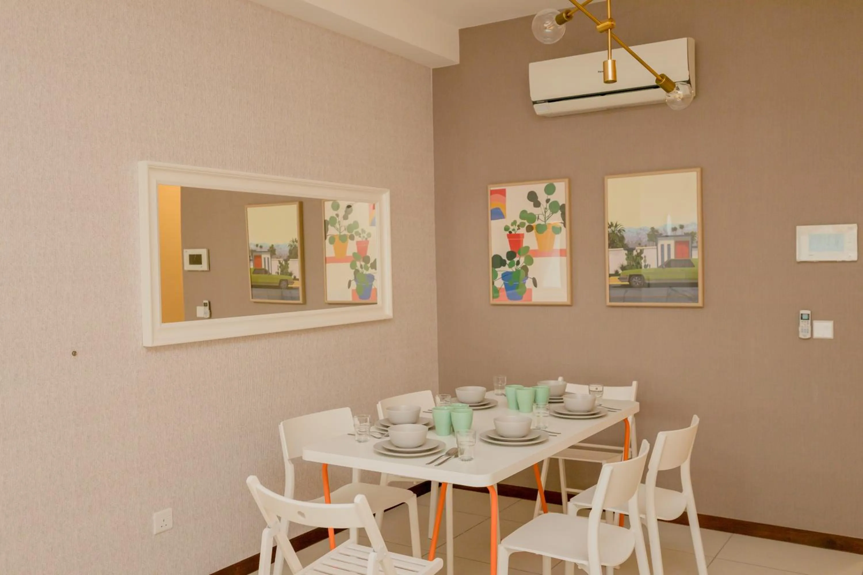 Dining area in The Landmark Condo, by Sanguine