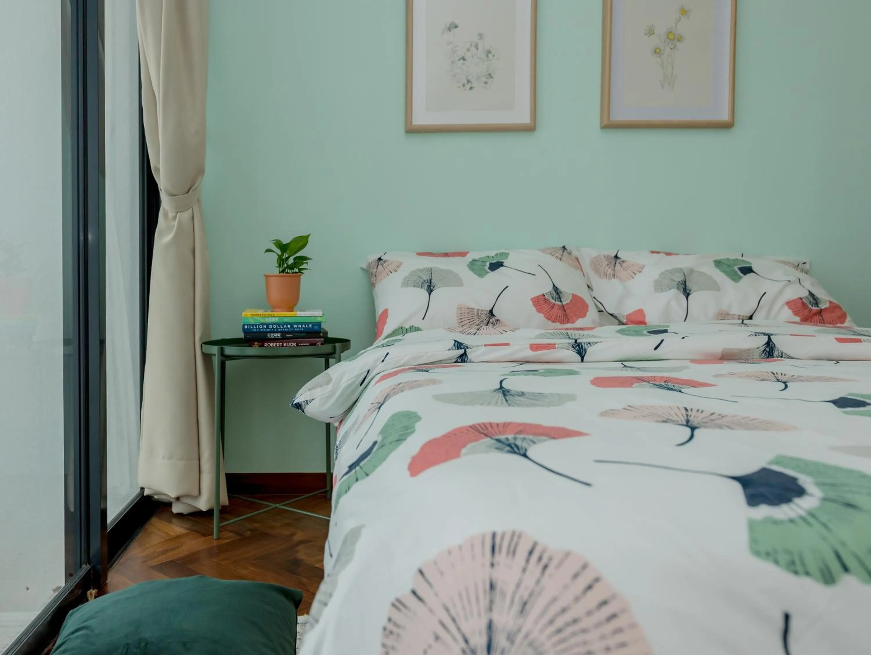 Bed in The Landmark Condo, by Sanguine