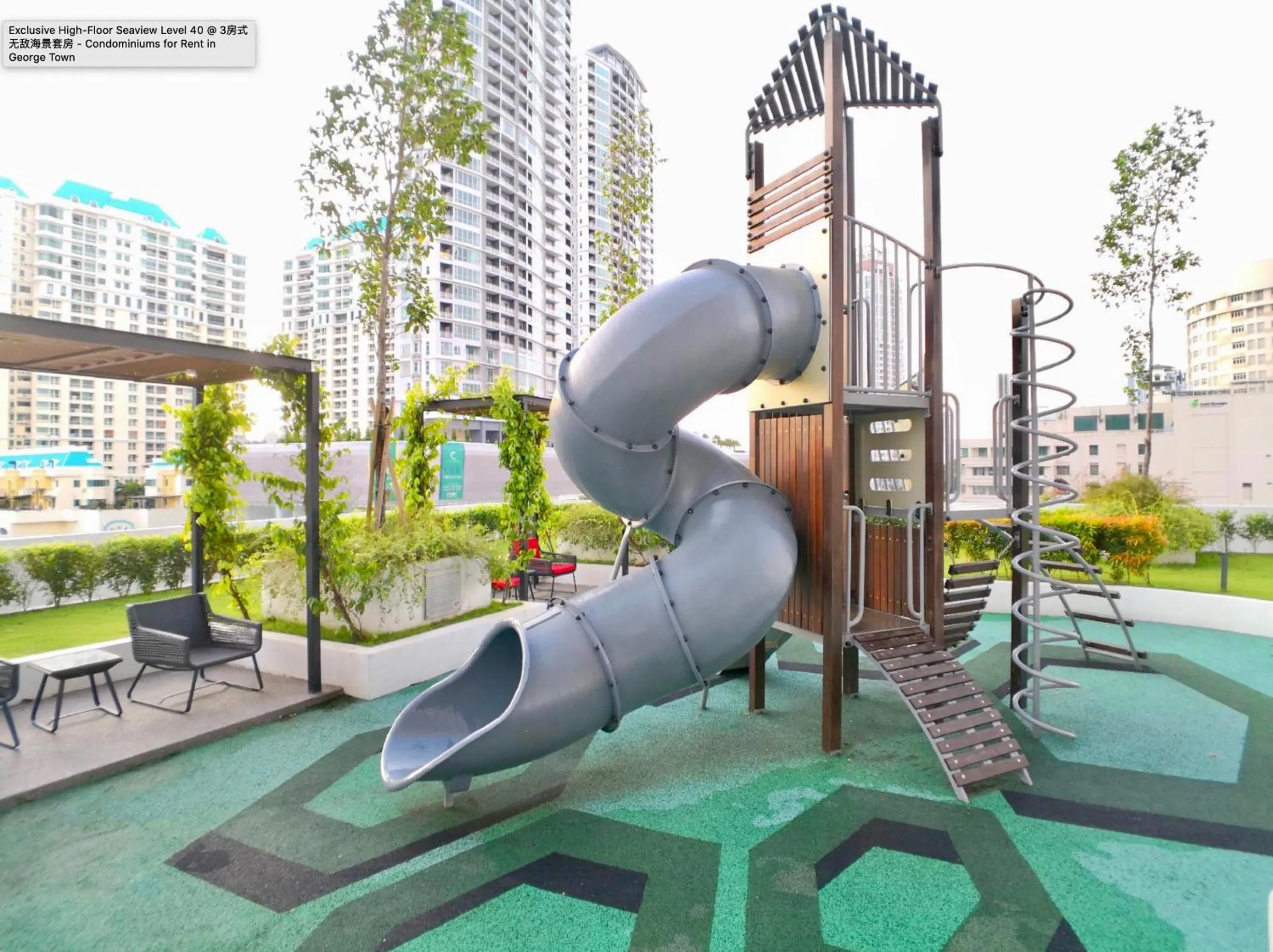 Children play ground in The Landmark Condo, by Sanguine