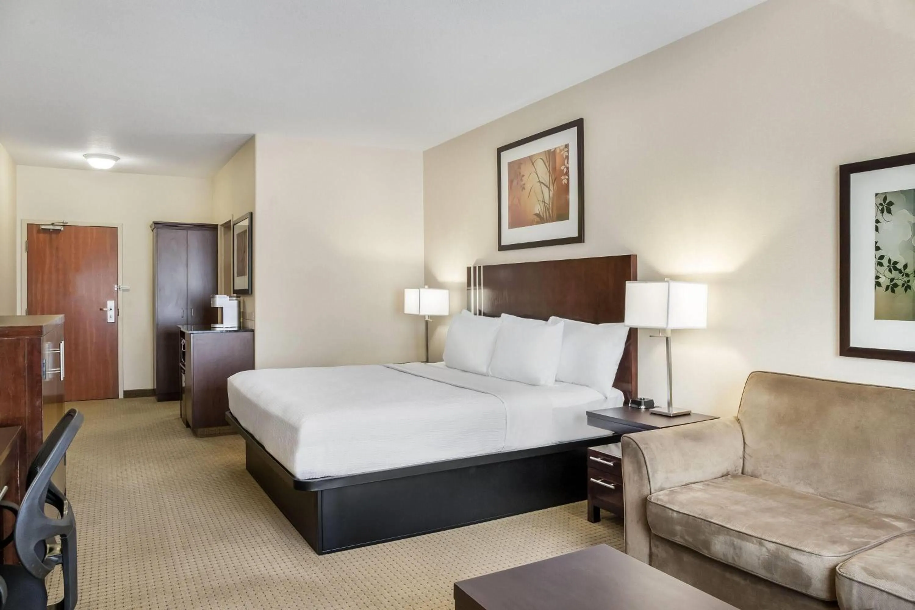 Bed in Ramada by Wyndham Lac La Biche