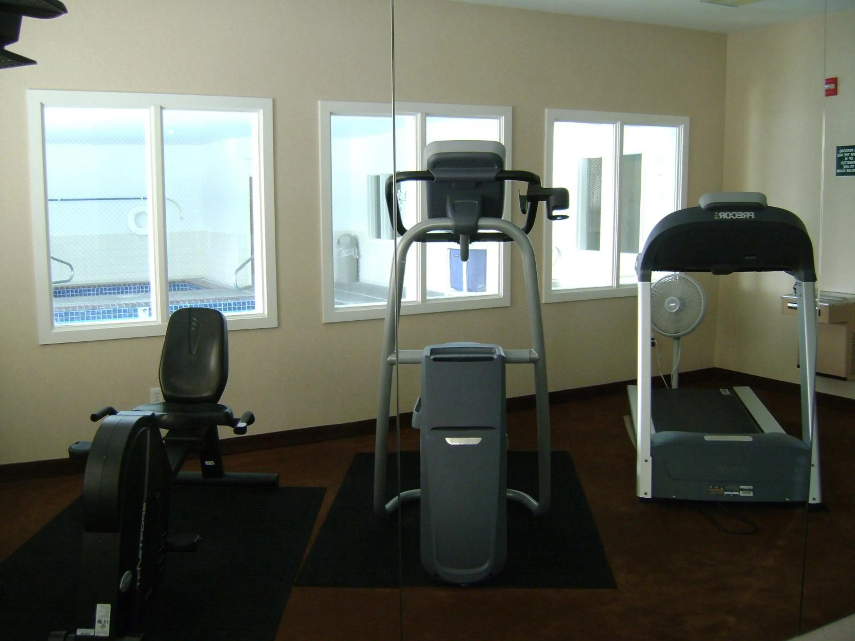 Fitness centre/facilities in Aspen Hotel