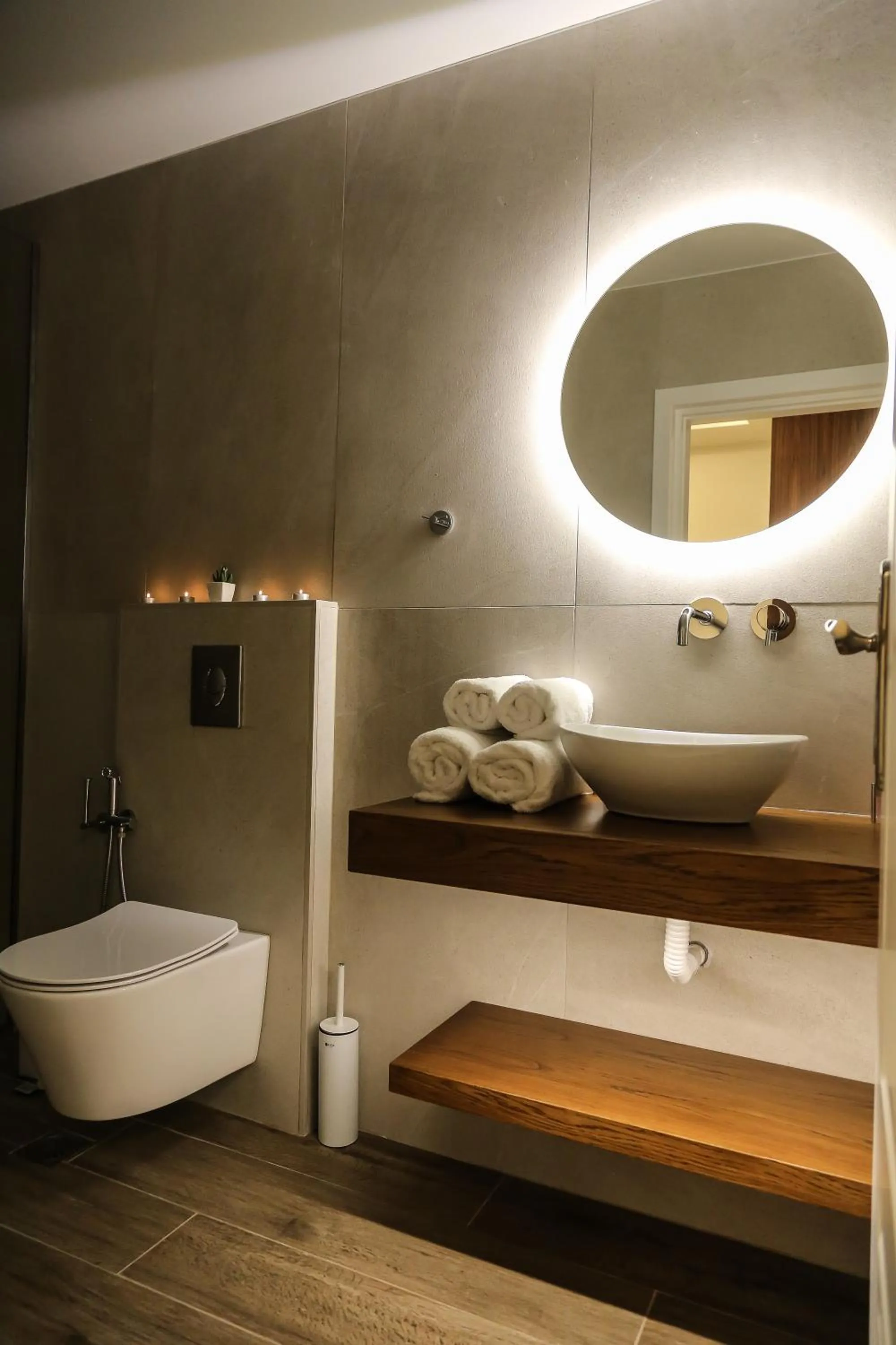 Bathroom in Heaven Apartments