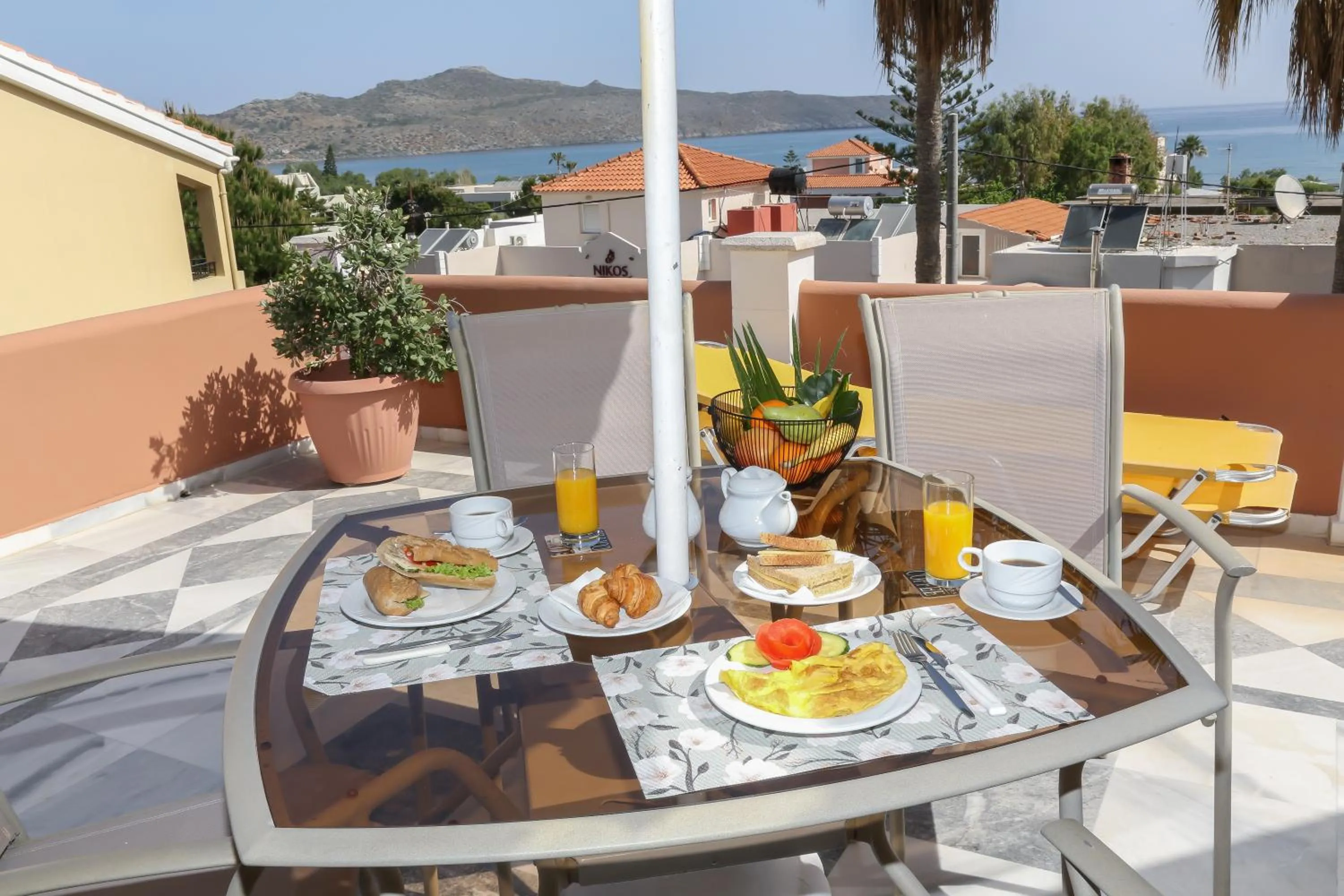 Balcony/Terrace in Heaven Apartments