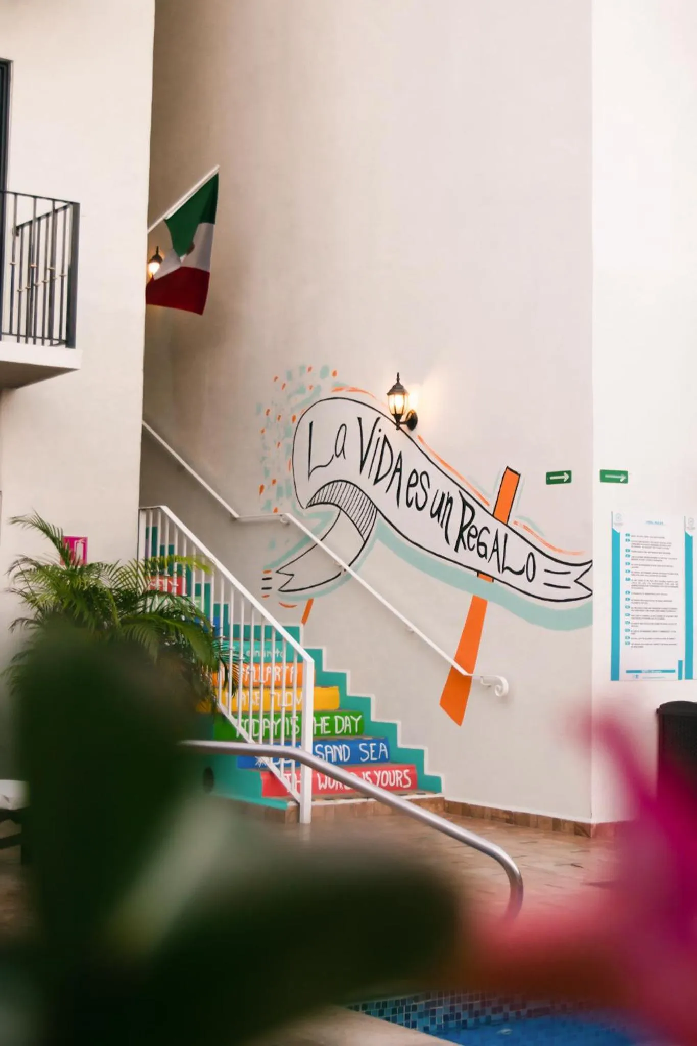 Swimming pool in Casa Maria Hotel Boutique & Gallery Adults Only