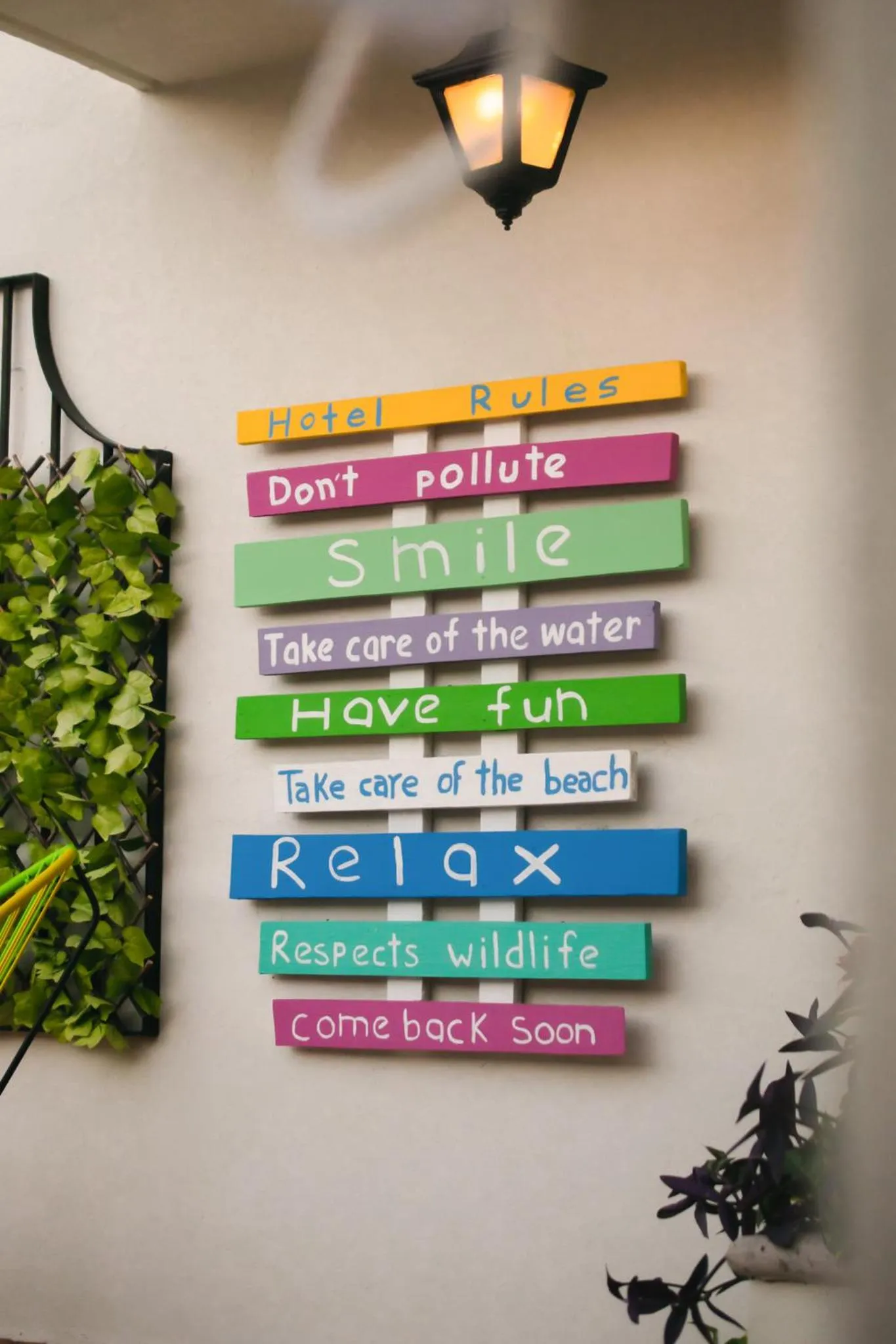 Decorative detail in Casa Maria Hotel Boutique & Gallery Adults Only