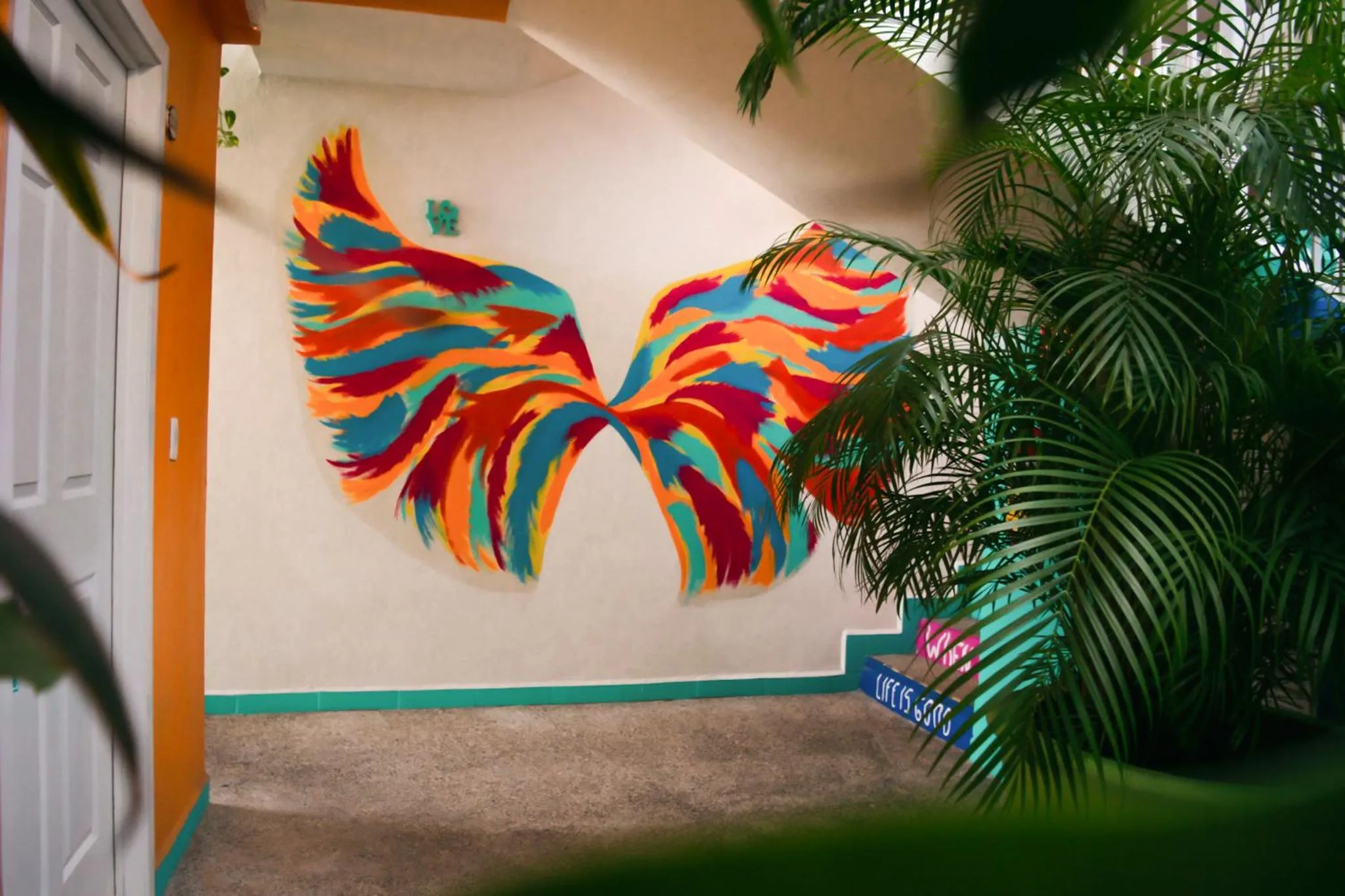 Decorative detail in Casa Maria Hotel Boutique & Gallery Adults Only