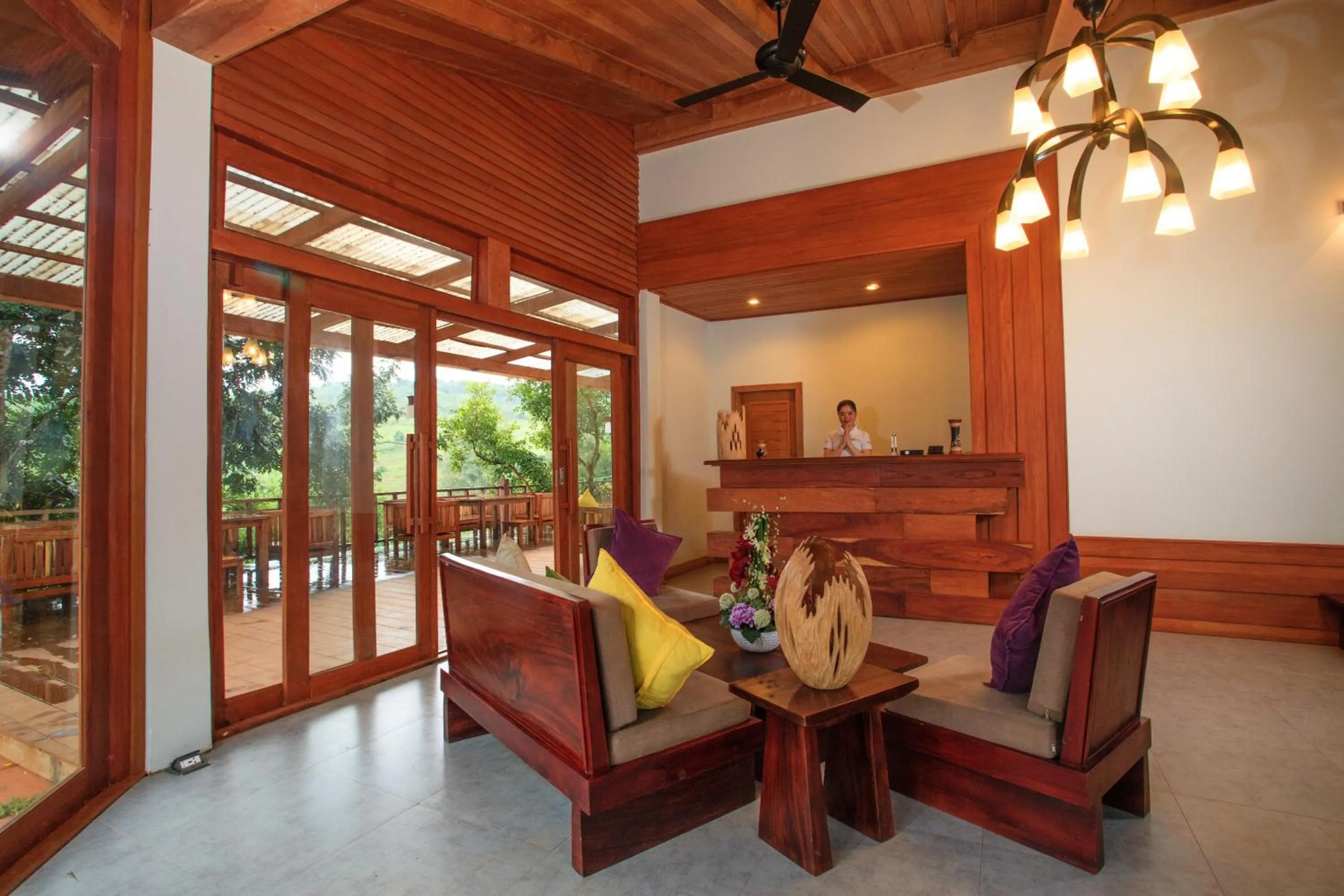 Lobby or reception in Mayura Hill Resort