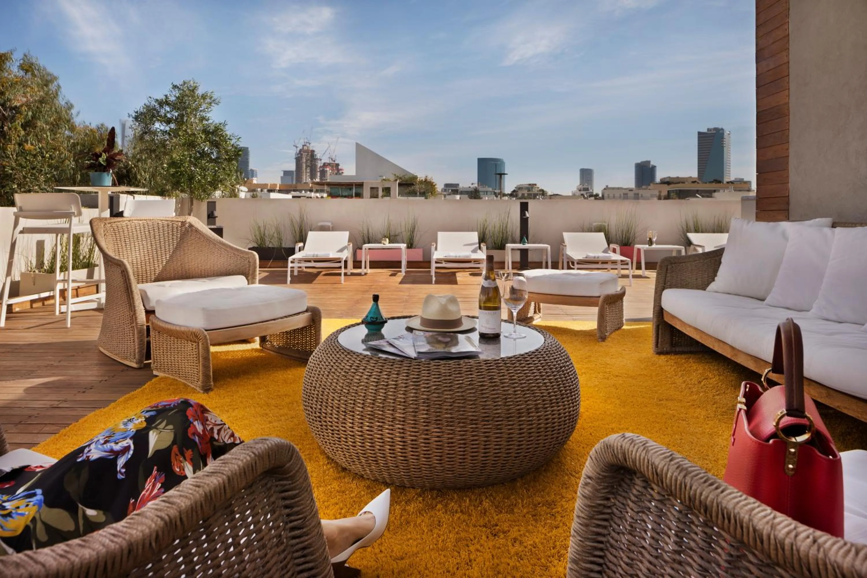 Balcony/Terrace in Jacob Shenkin Hotel