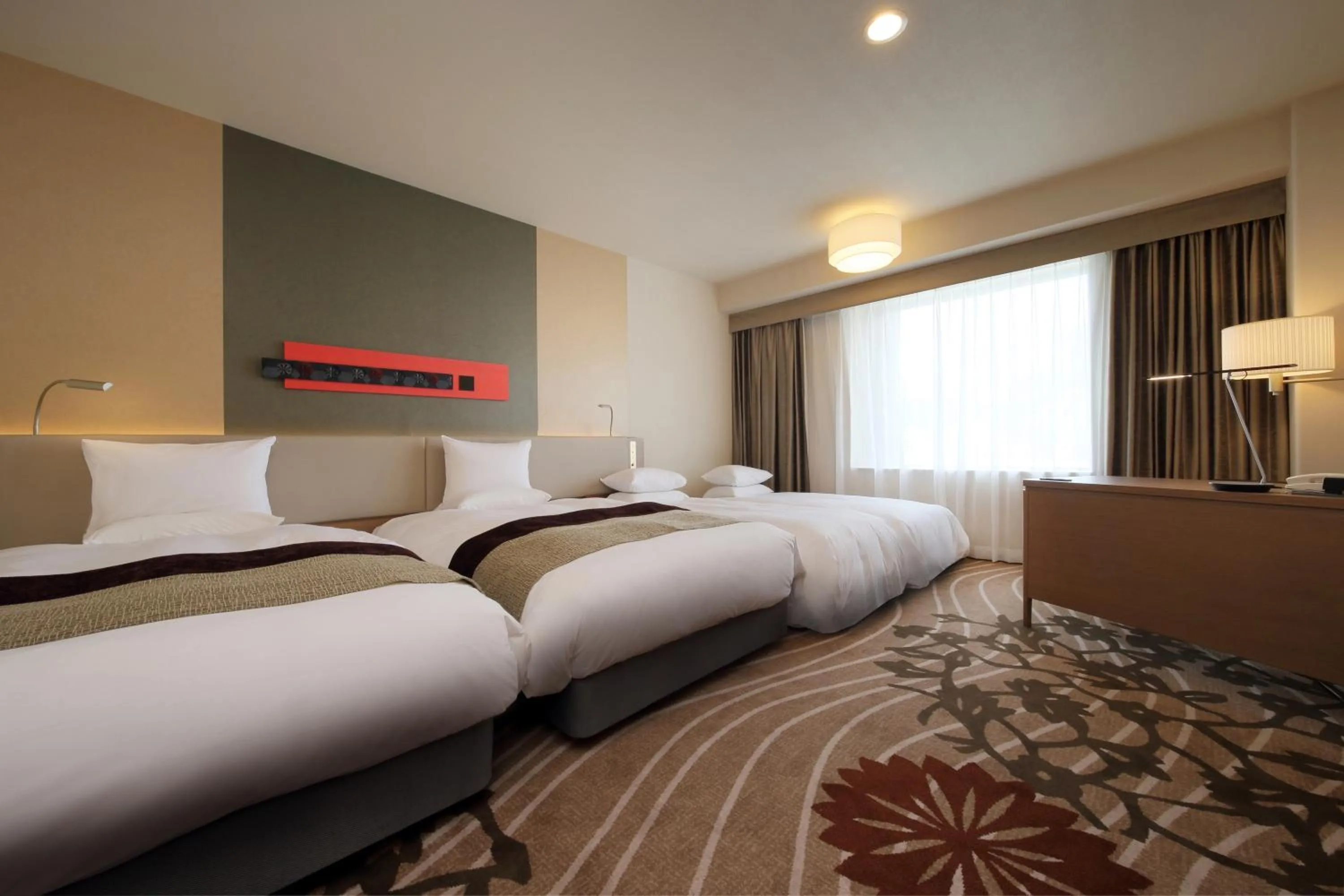 Bed in Hotel Metropolitan Yamagata