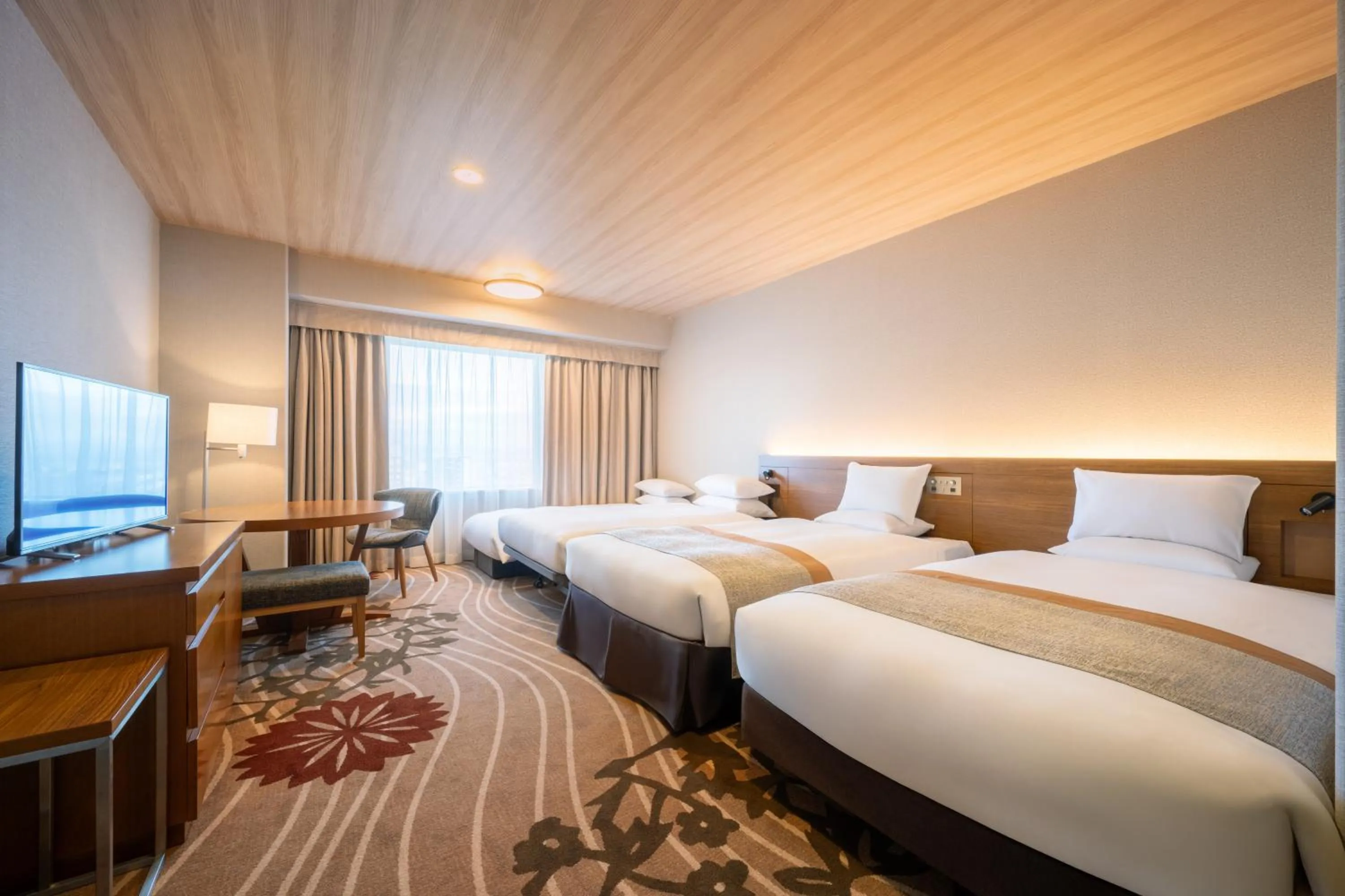 Bed in Hotel Metropolitan Yamagata