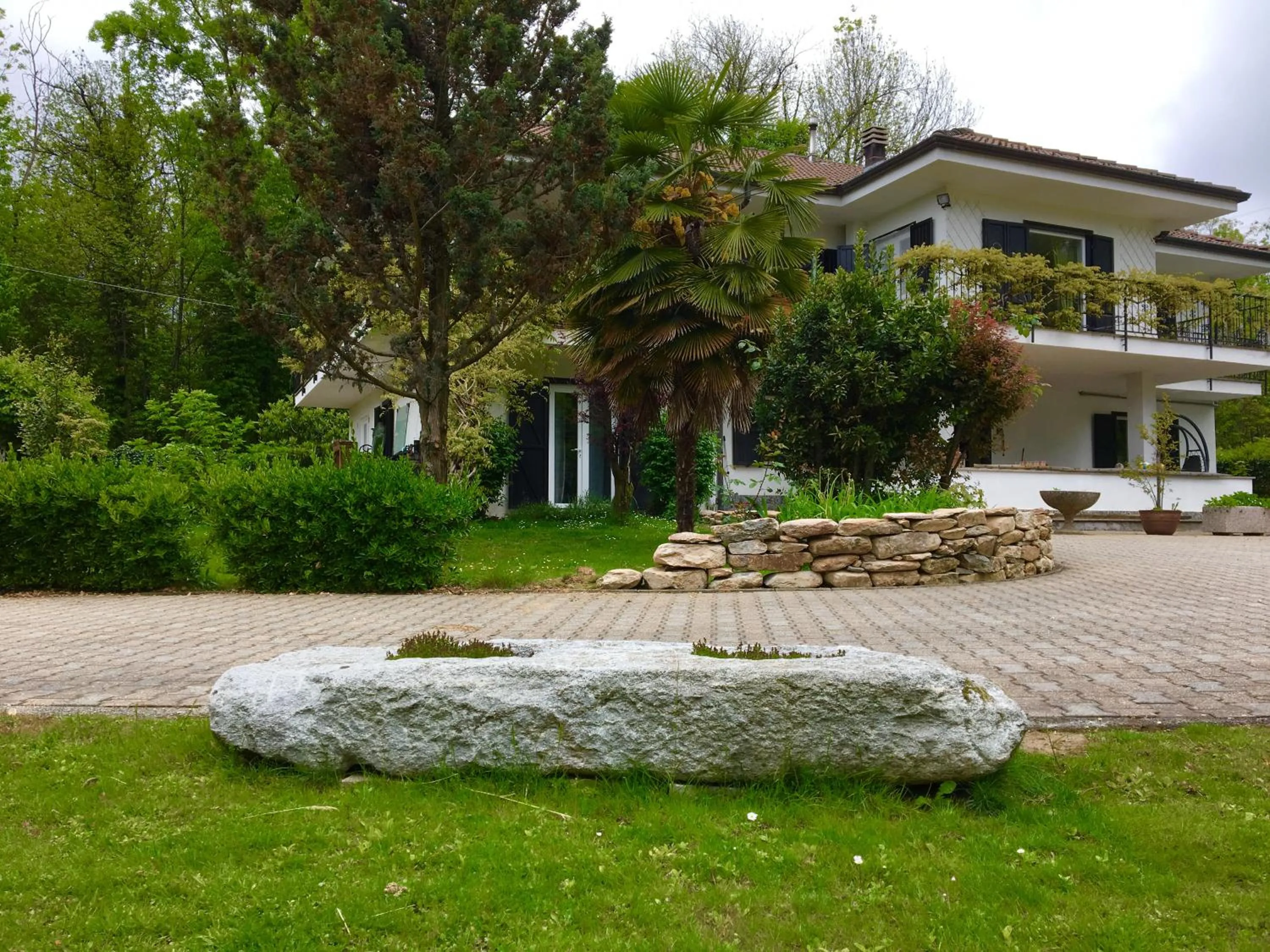 Garden in B&B La libellula