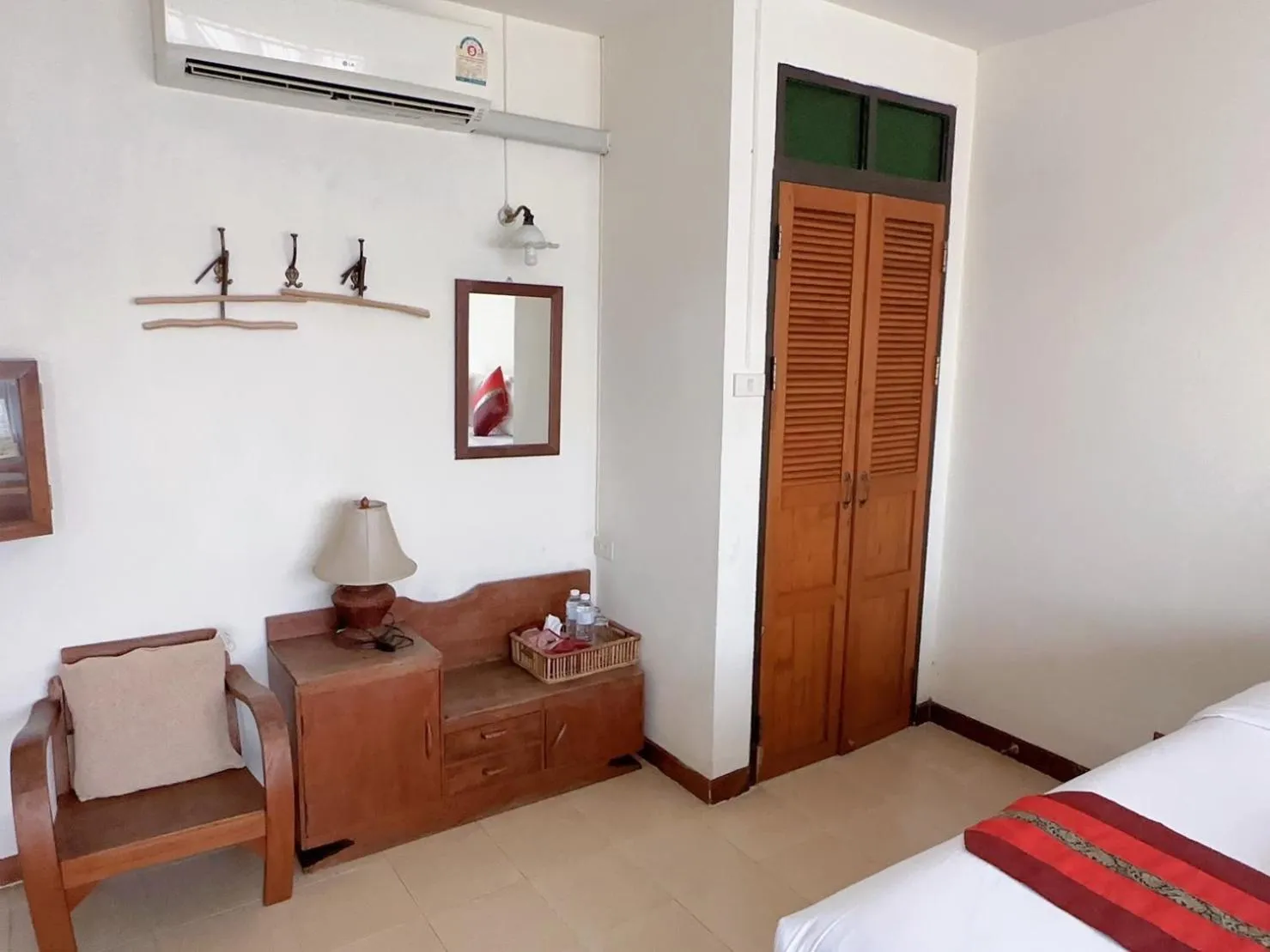 Bed in Rustic Guest House