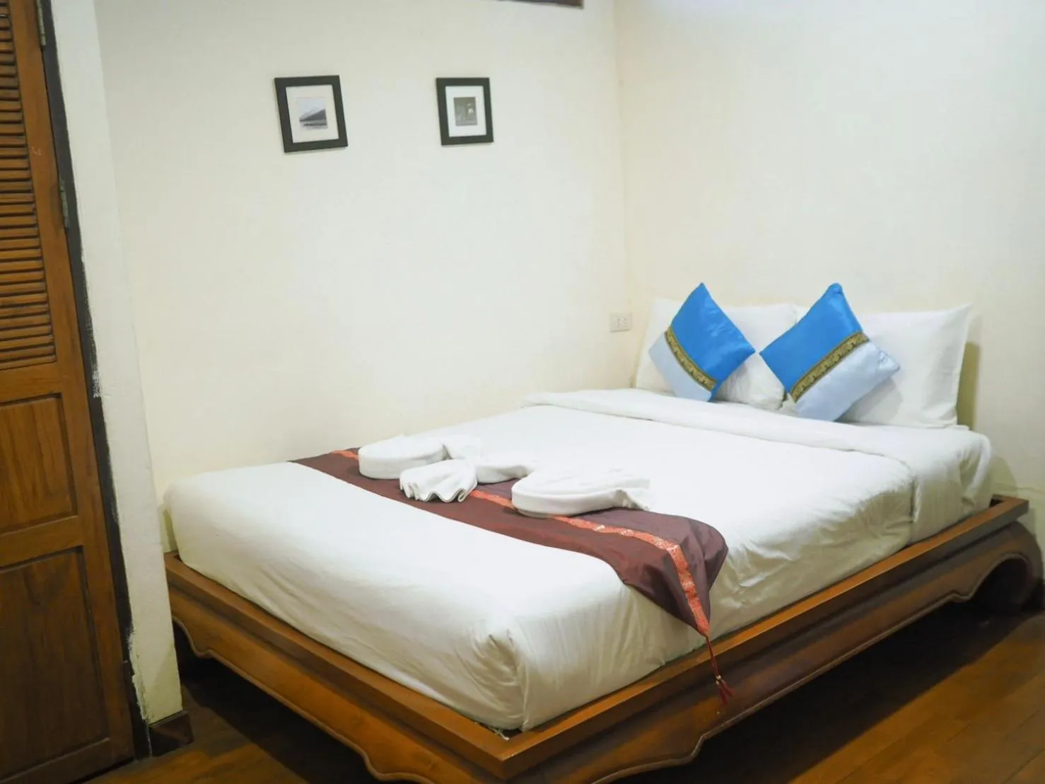 Bed in Rustic Guest House