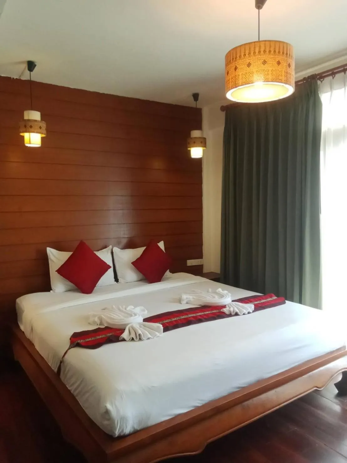 Bed in Rustic Guest House