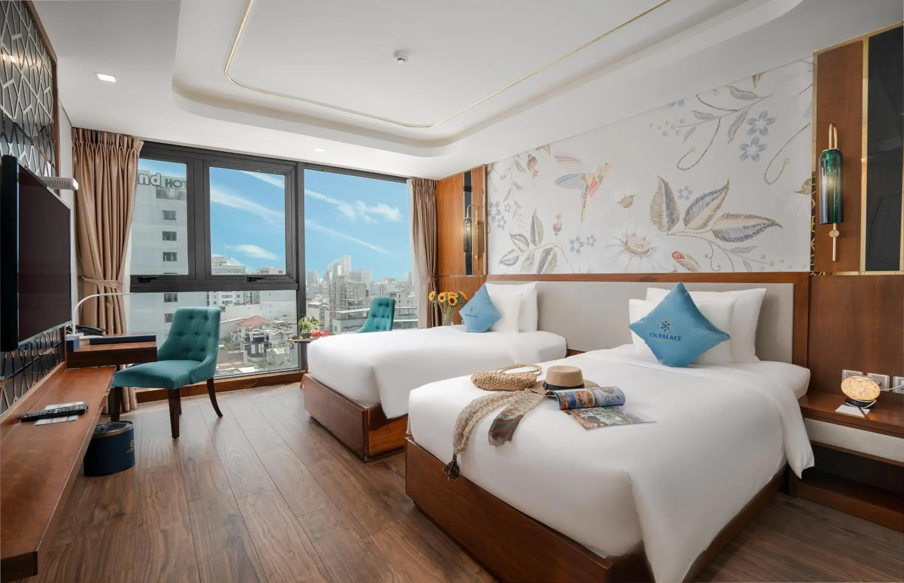 Deluxe Twin Room in CN Palace Boutique Hotel & Spa Deluxe Twin Room in CN Palace Boutique Hotel & Spa