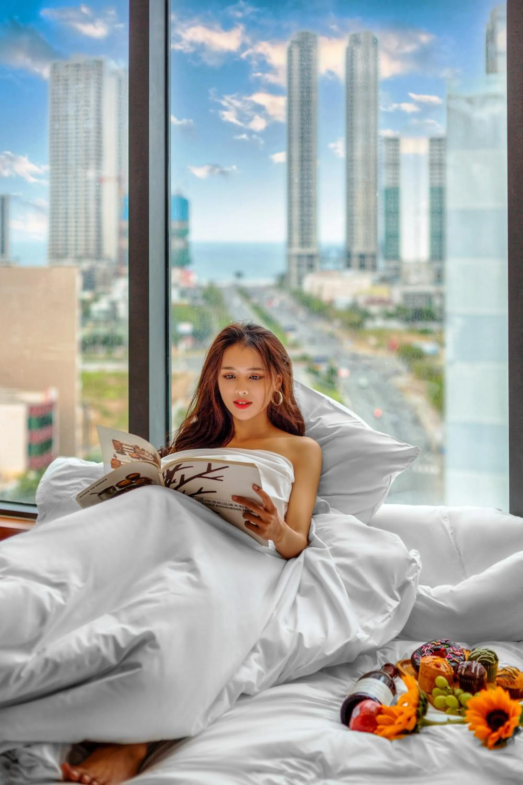 View (from property/room), Bed in CN Palace Boutique Hotel & Spa