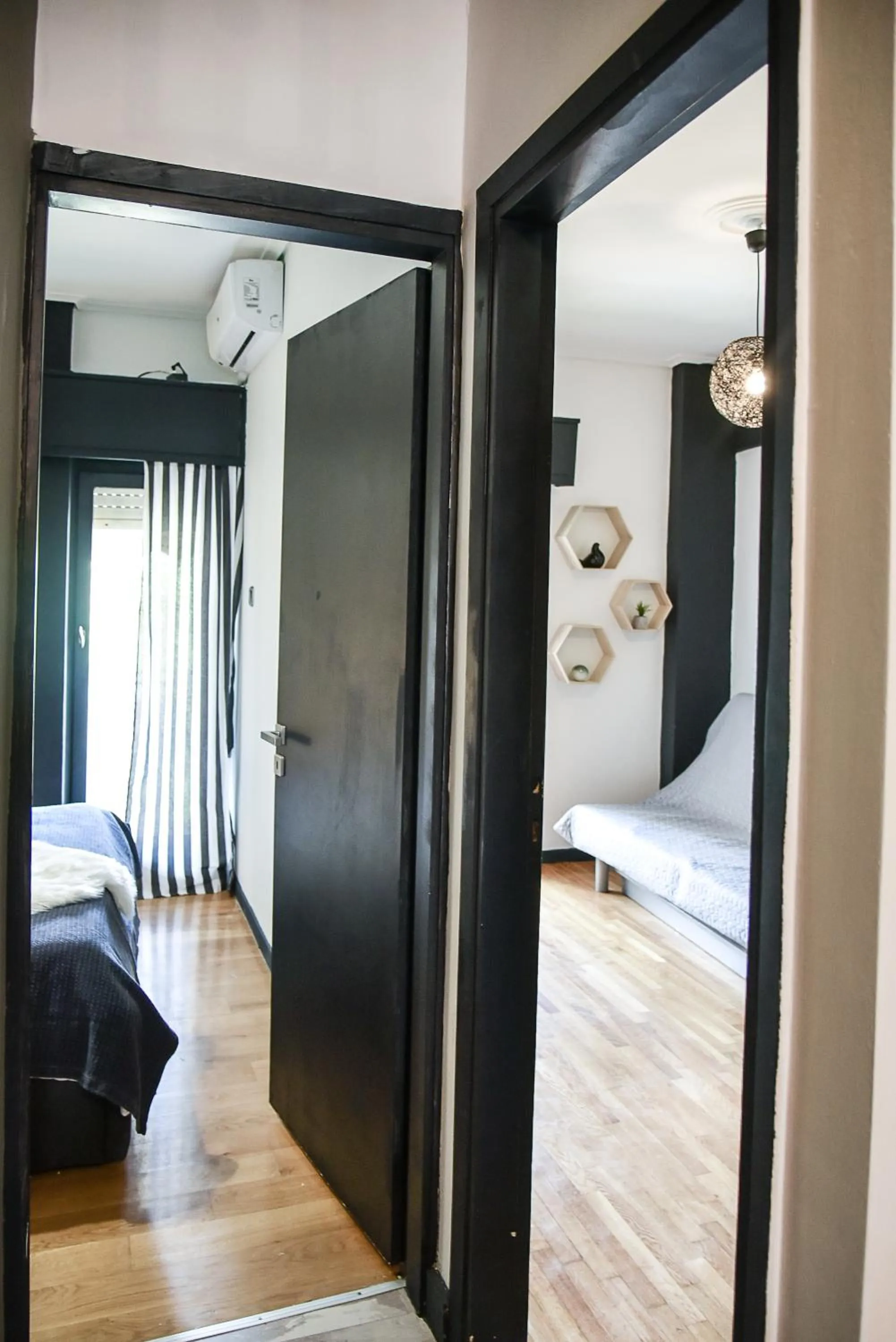 Bed in Home Plus Psirri Apartment