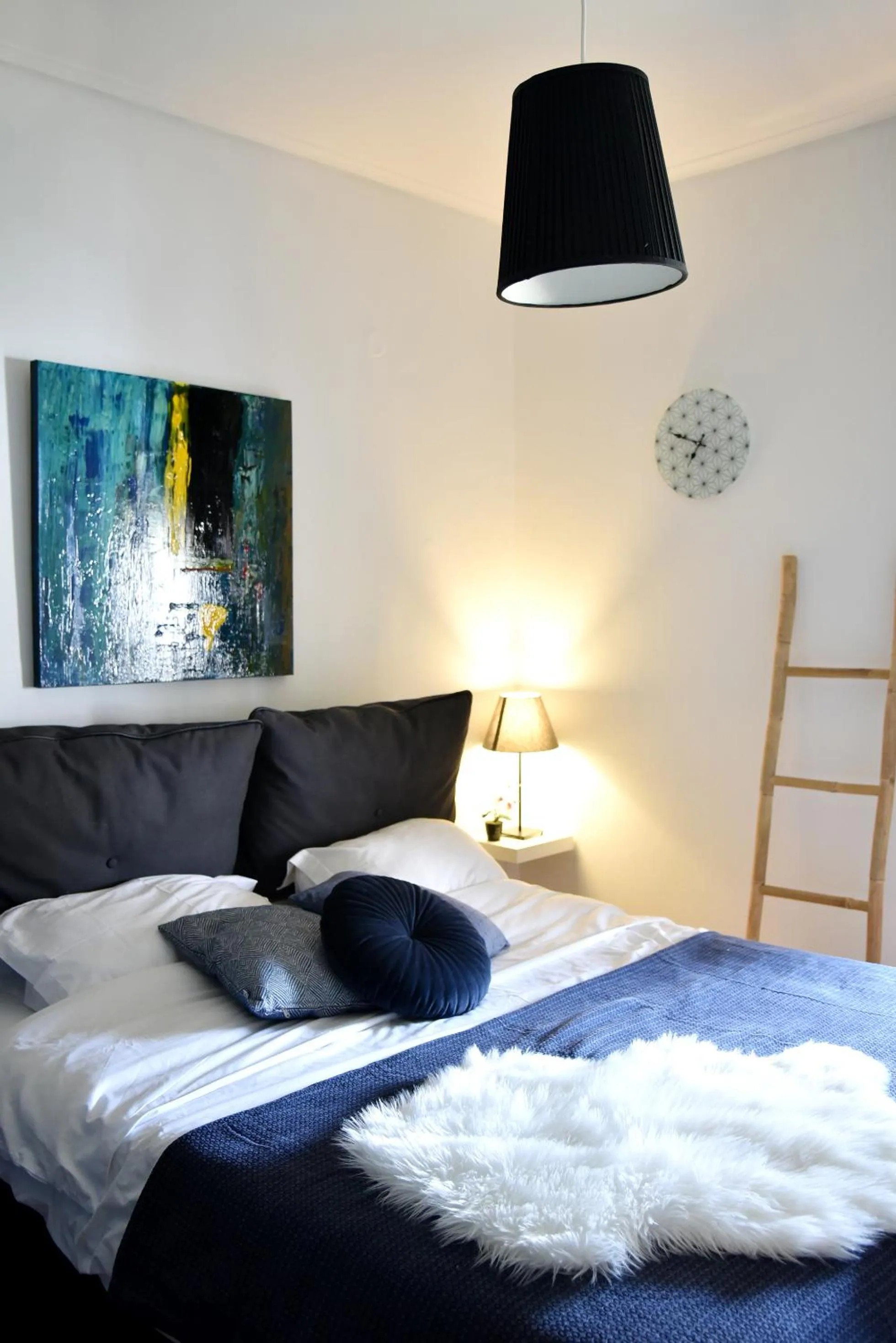 Bed in Home Plus Psirri Apartment