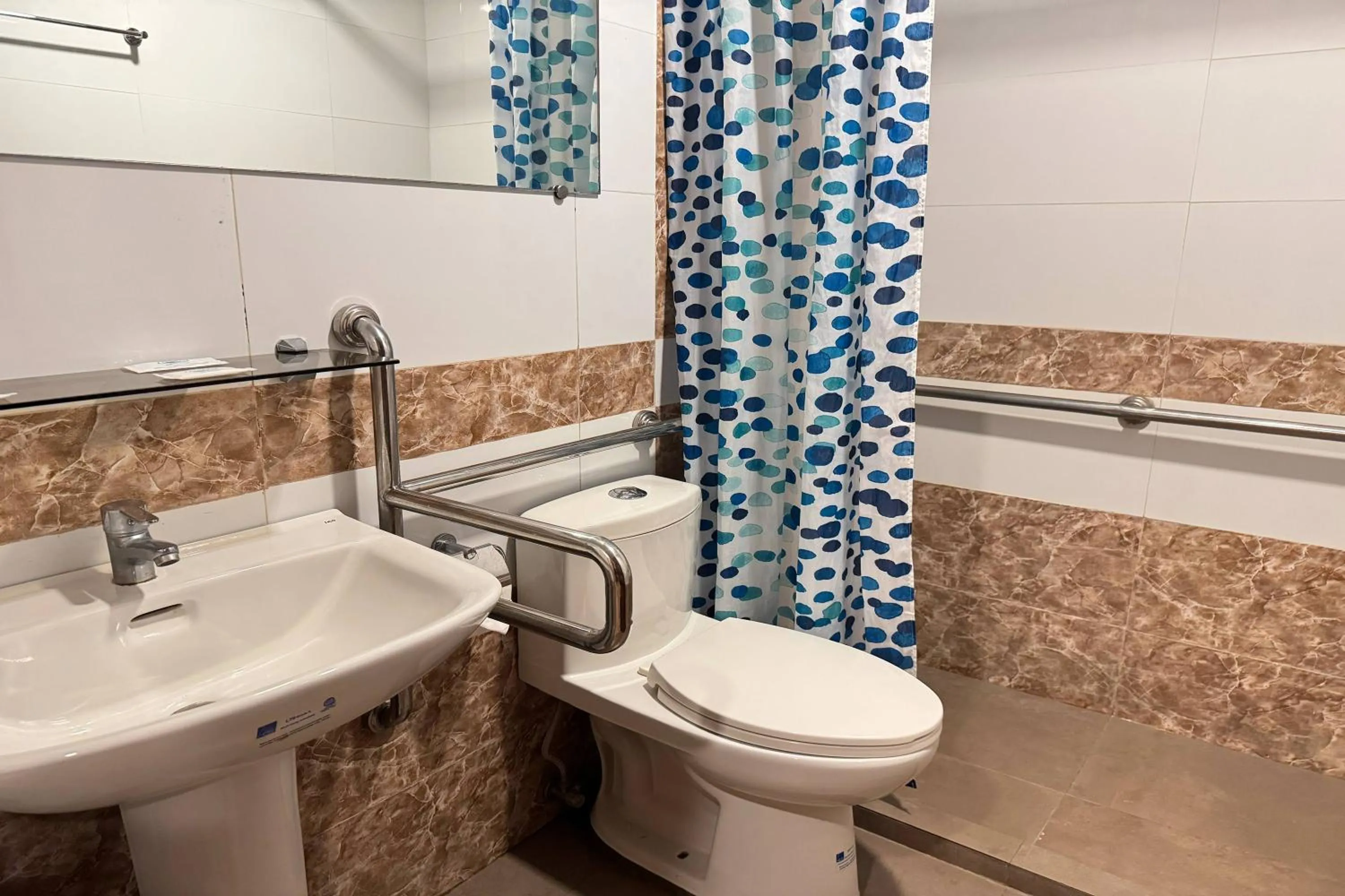 Bathroom in OveMar Resort Hotel near Vigan