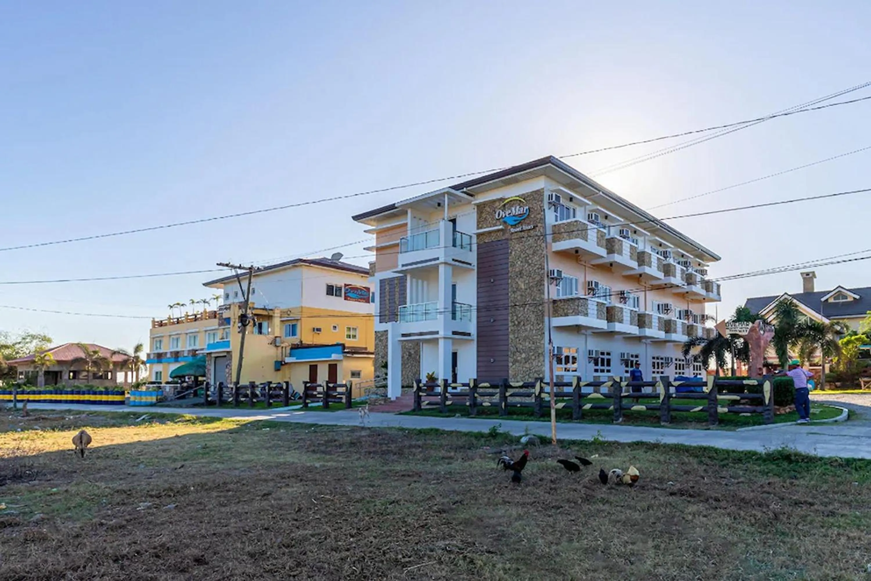 Property building in OveMar Resort Hotel near Vigan