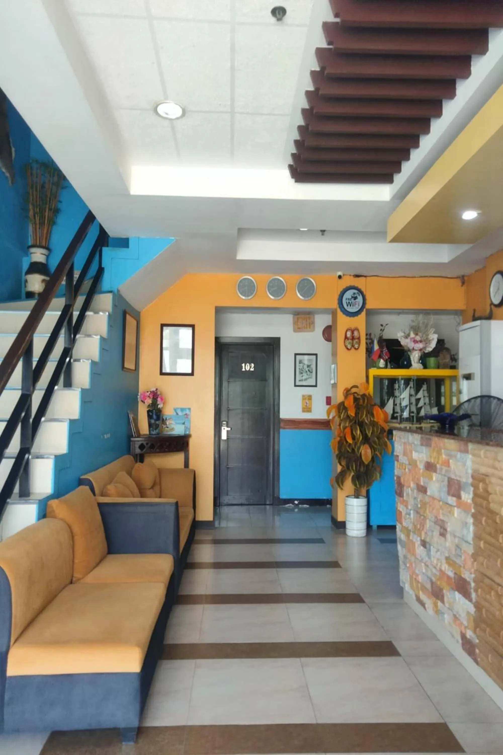 Lobby or reception in OveMar Resort Hotel near Vigan