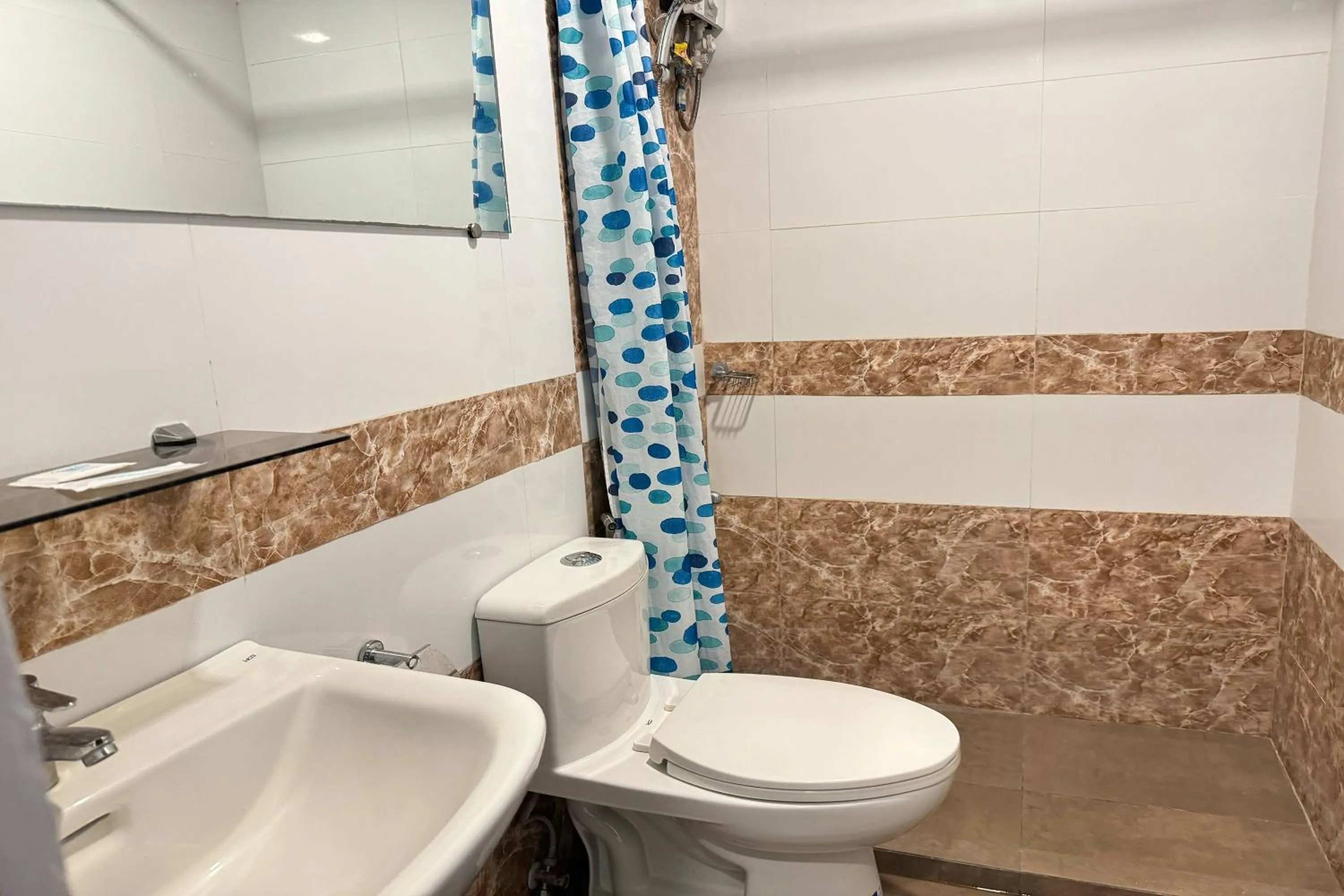 Bathroom in OveMar Resort Hotel near Vigan