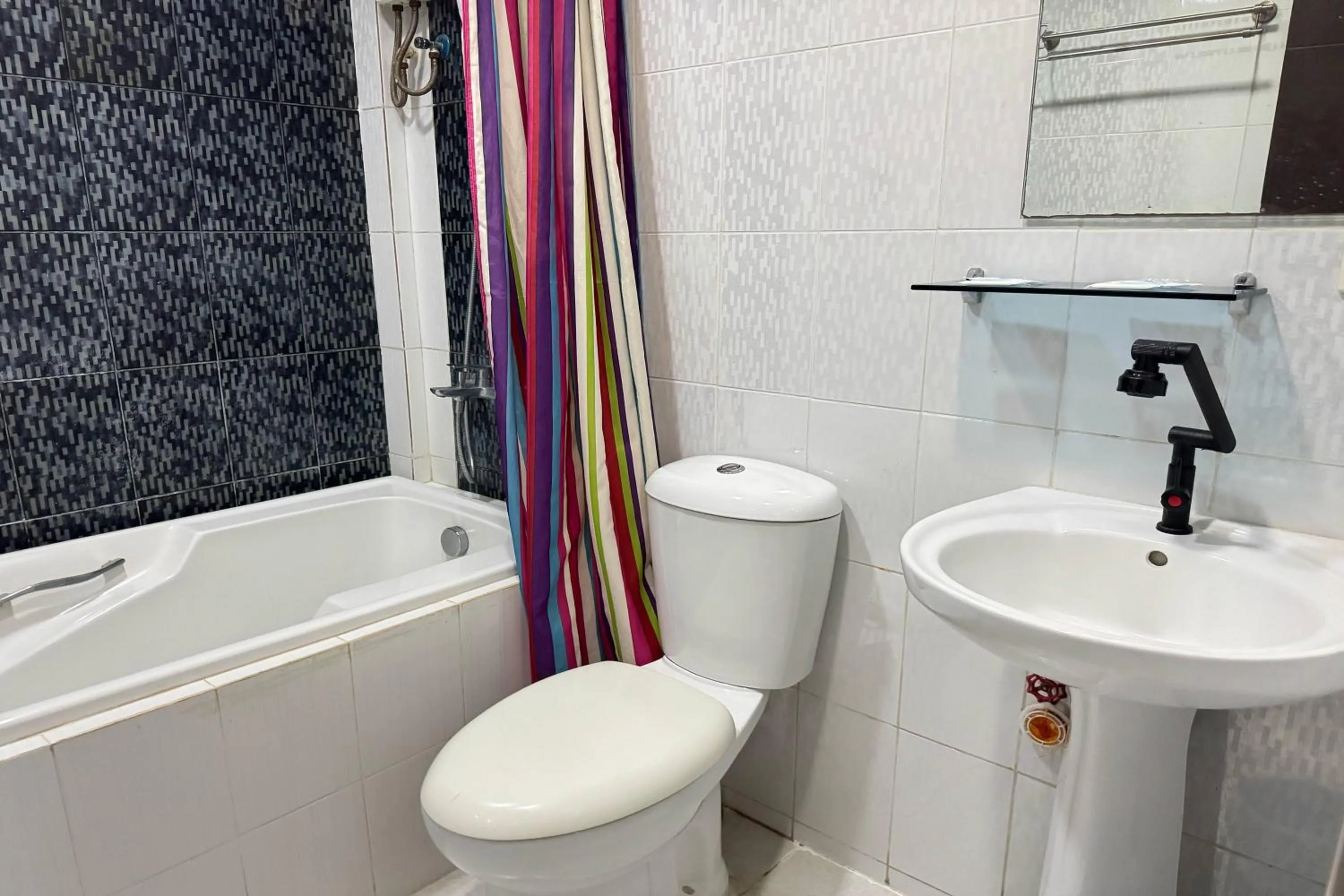 Bathroom in OveMar Resort Hotel near Vigan