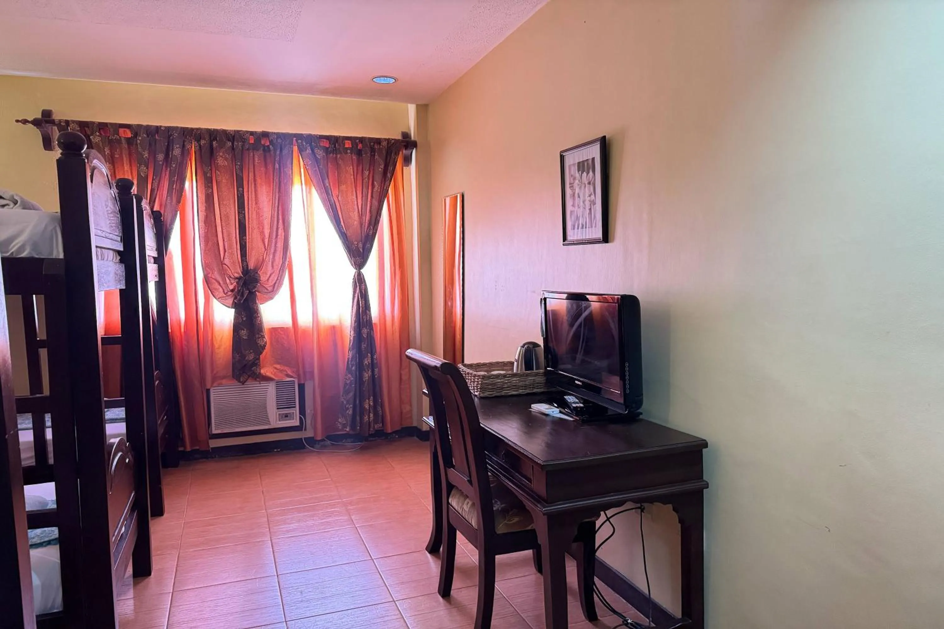 Seating area in OveMar Resort Hotel near Vigan