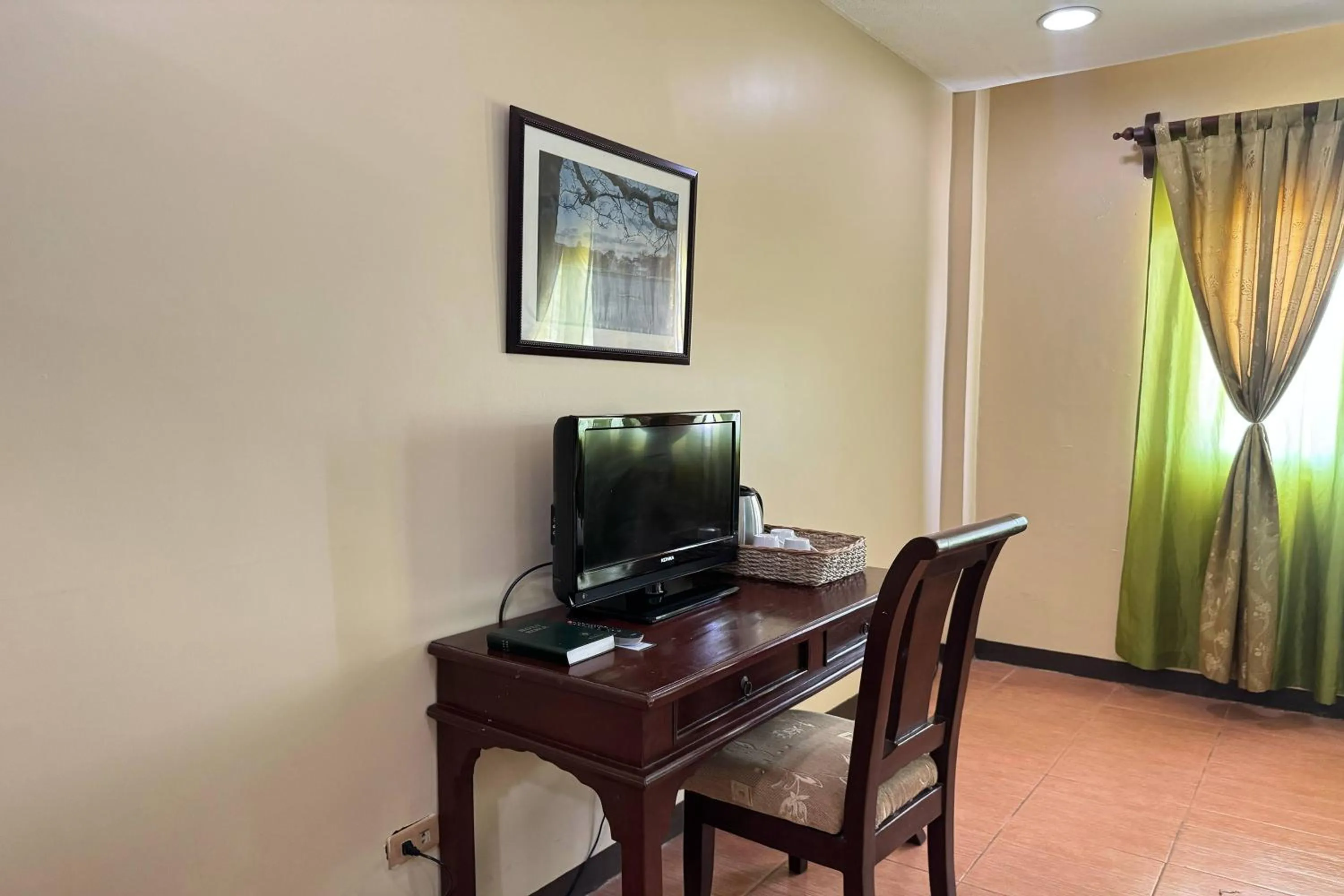 TV and multimedia in OveMar Resort Hotel near Vigan