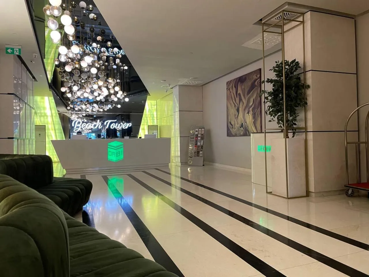 Communal lounge/ TV room in Real Beach Tower