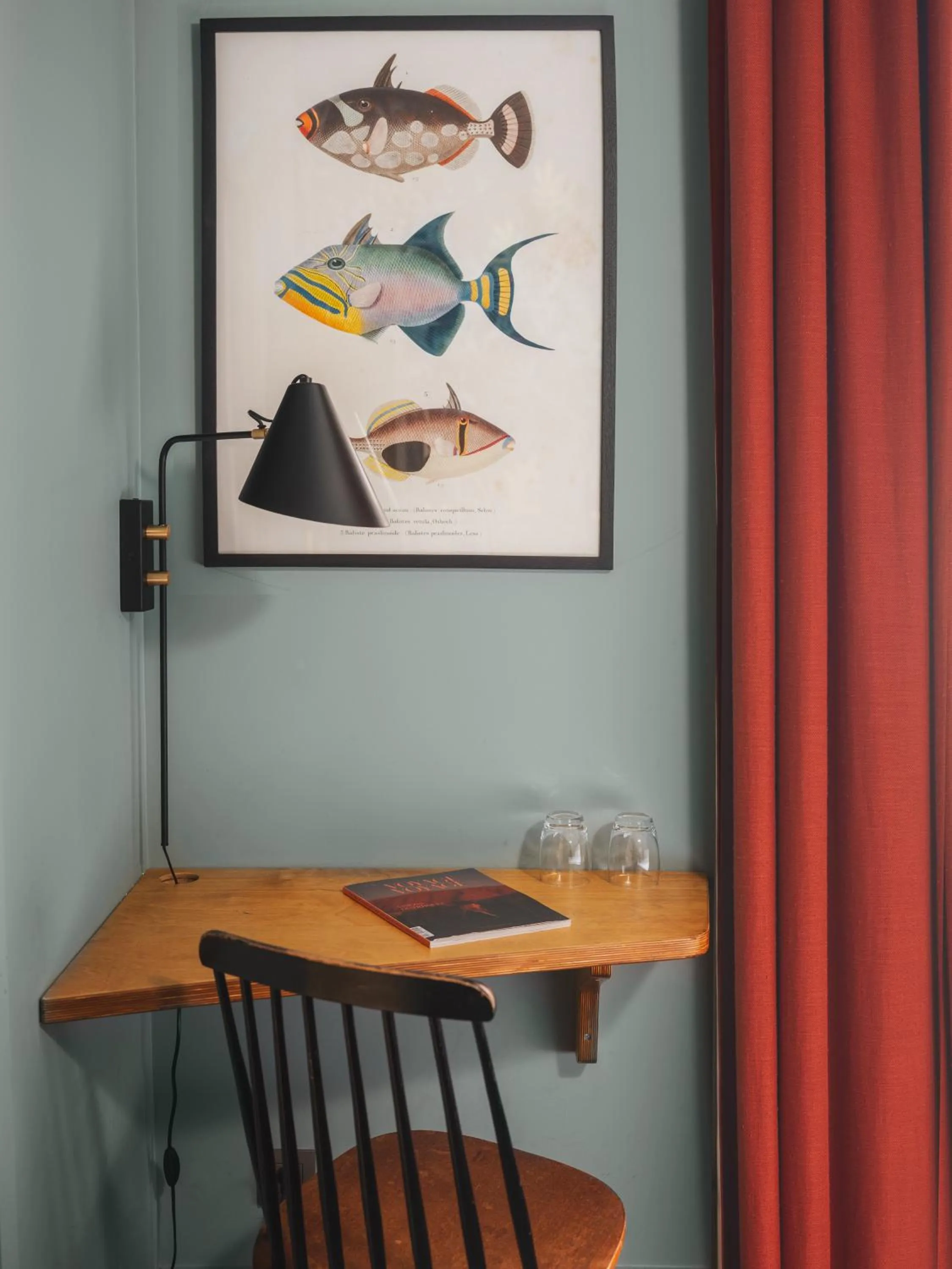 Decorative detail in Hôtel Edgar & Achille