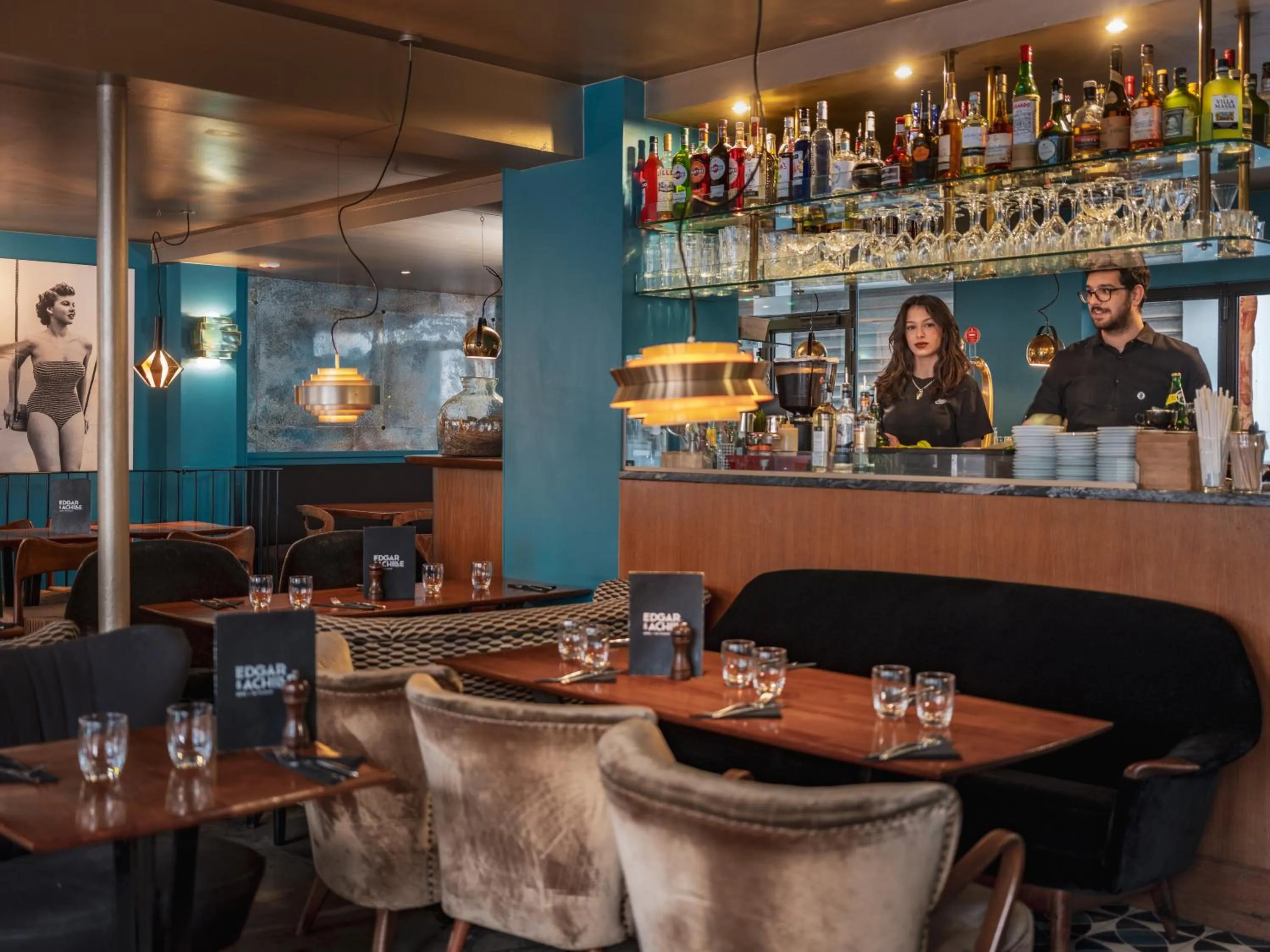 Restaurant/places to eat in Hôtel Edgar & Achille