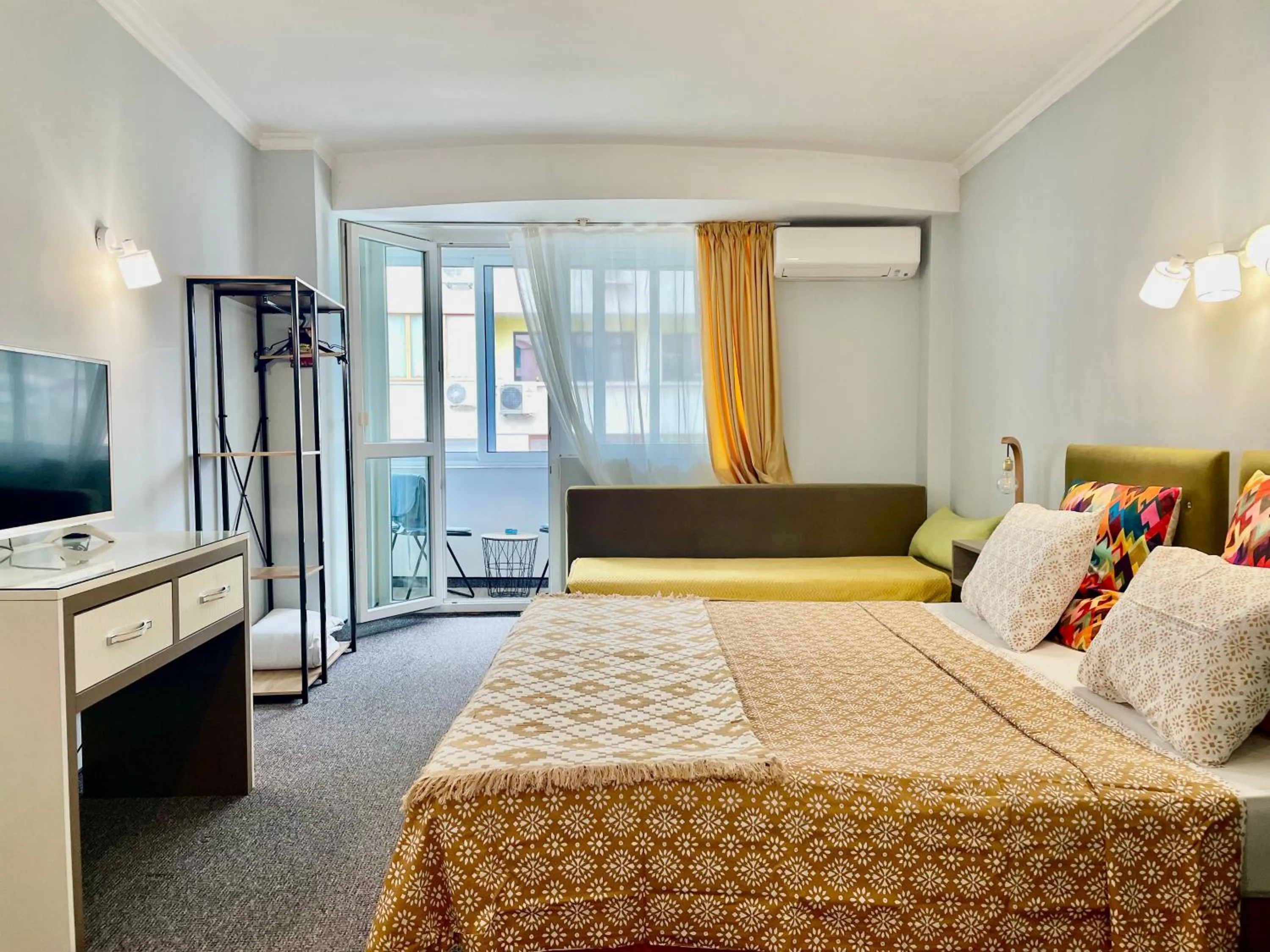 Bed in White Rose Guest Rooms