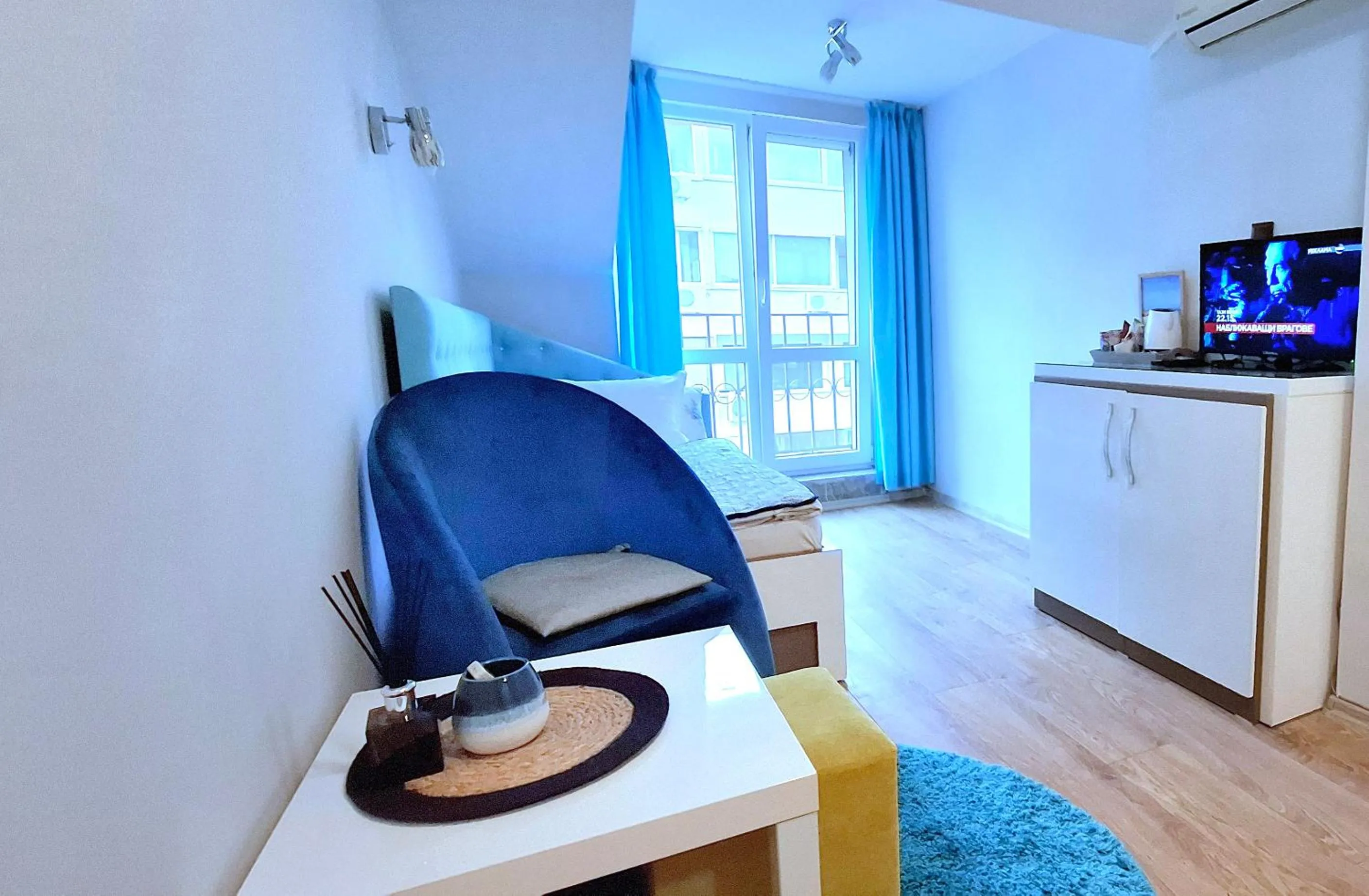 Bed in White Rose Guest Rooms