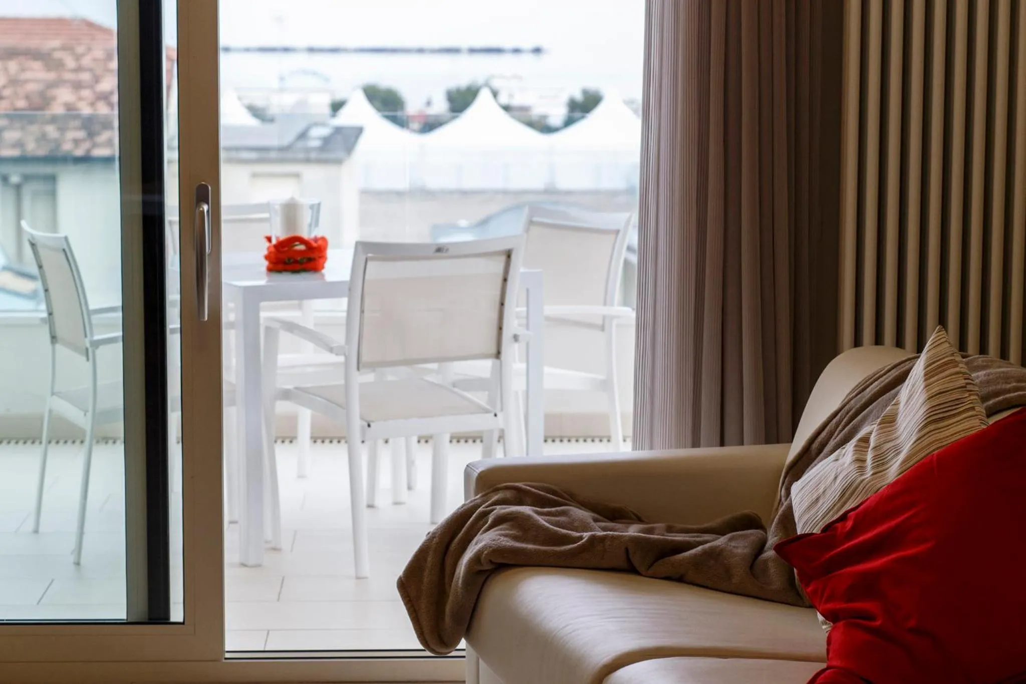 Living room in Residence Millecento - Aperto tutto l'anno