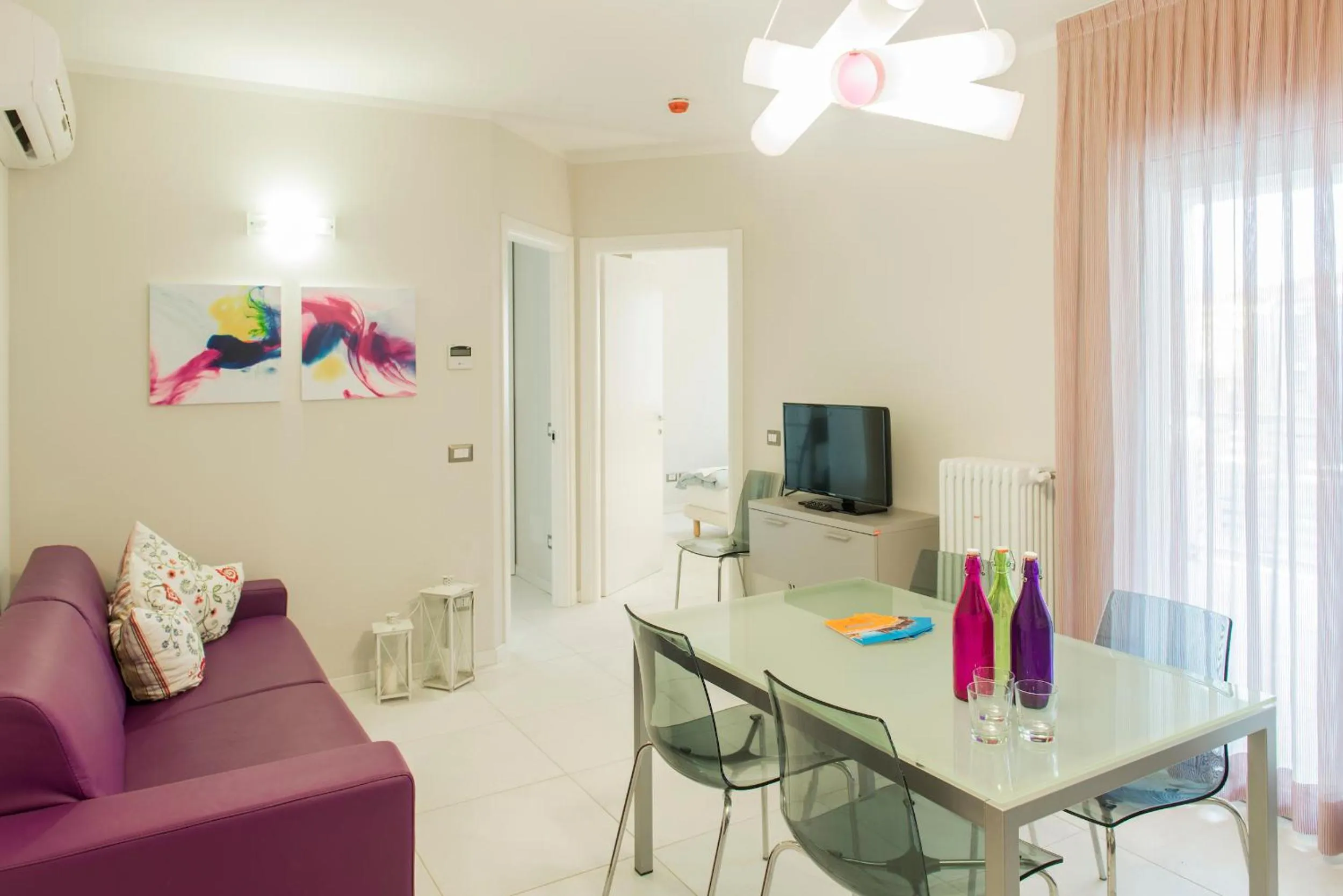 Living room in Residence Millecento - Aperto tutto l'anno