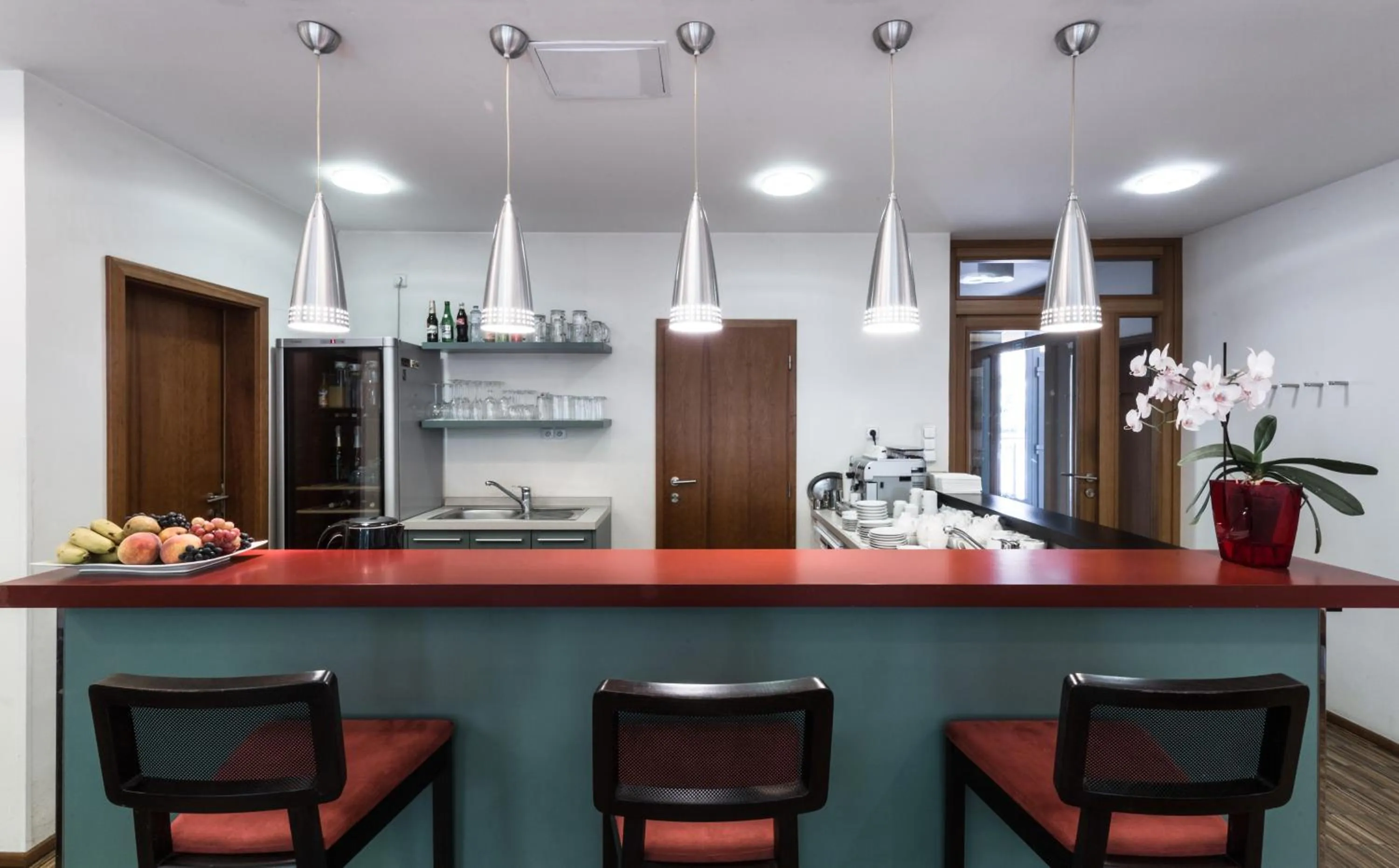 Communal lounge/ TV room in Penzion Palouček