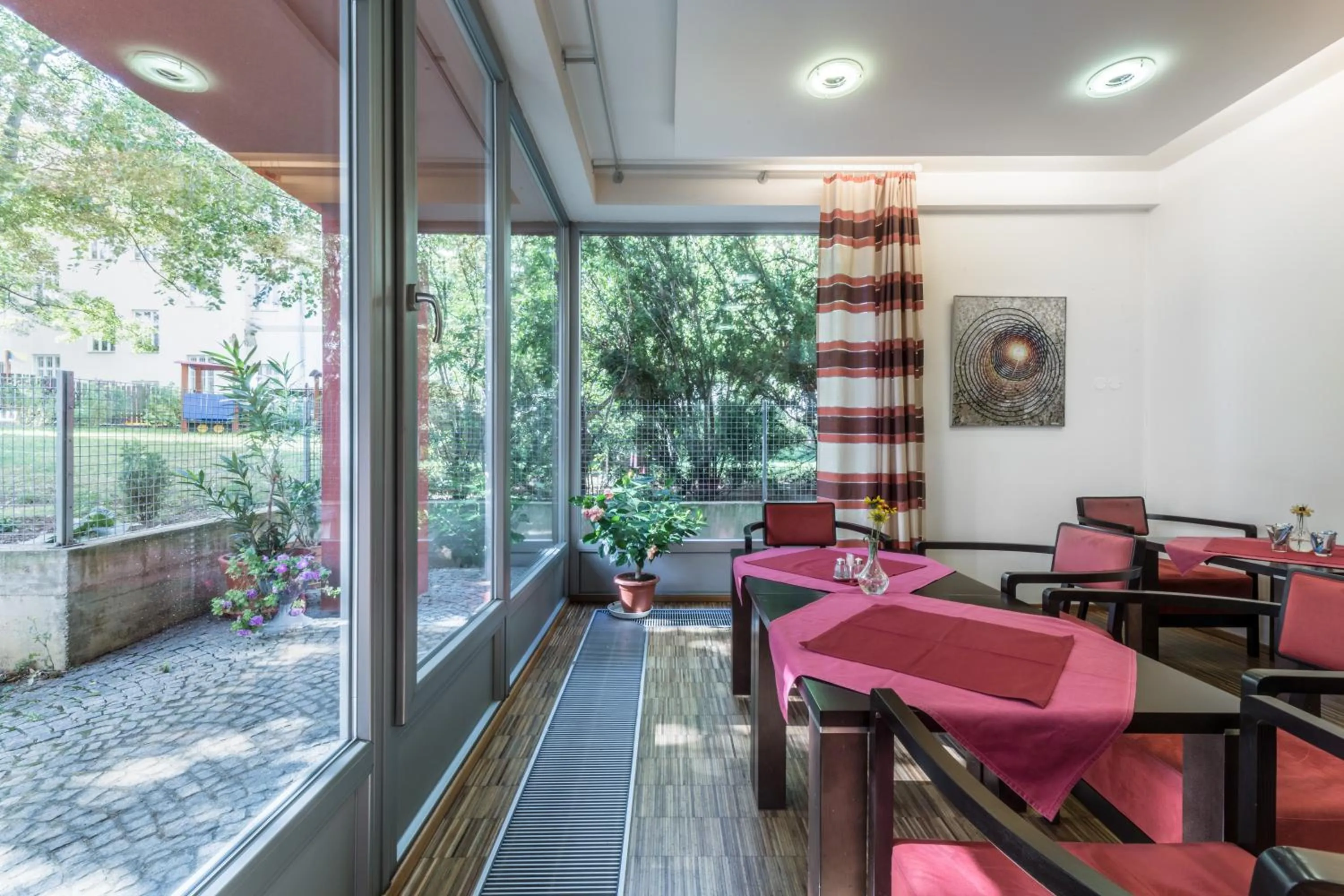 Communal lounge/ TV room in Penzion Palouček