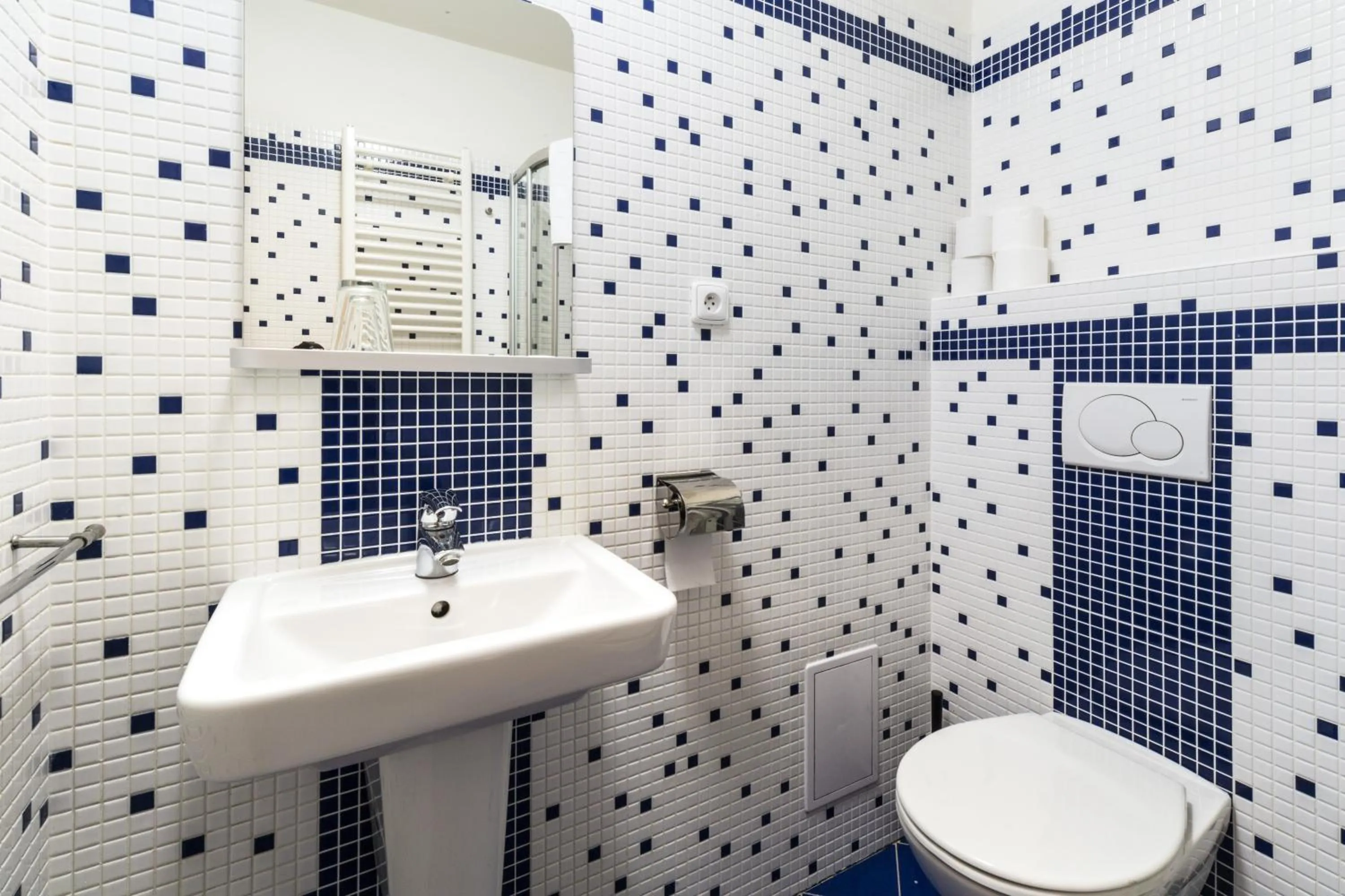 Bathroom in Penzion Palouček