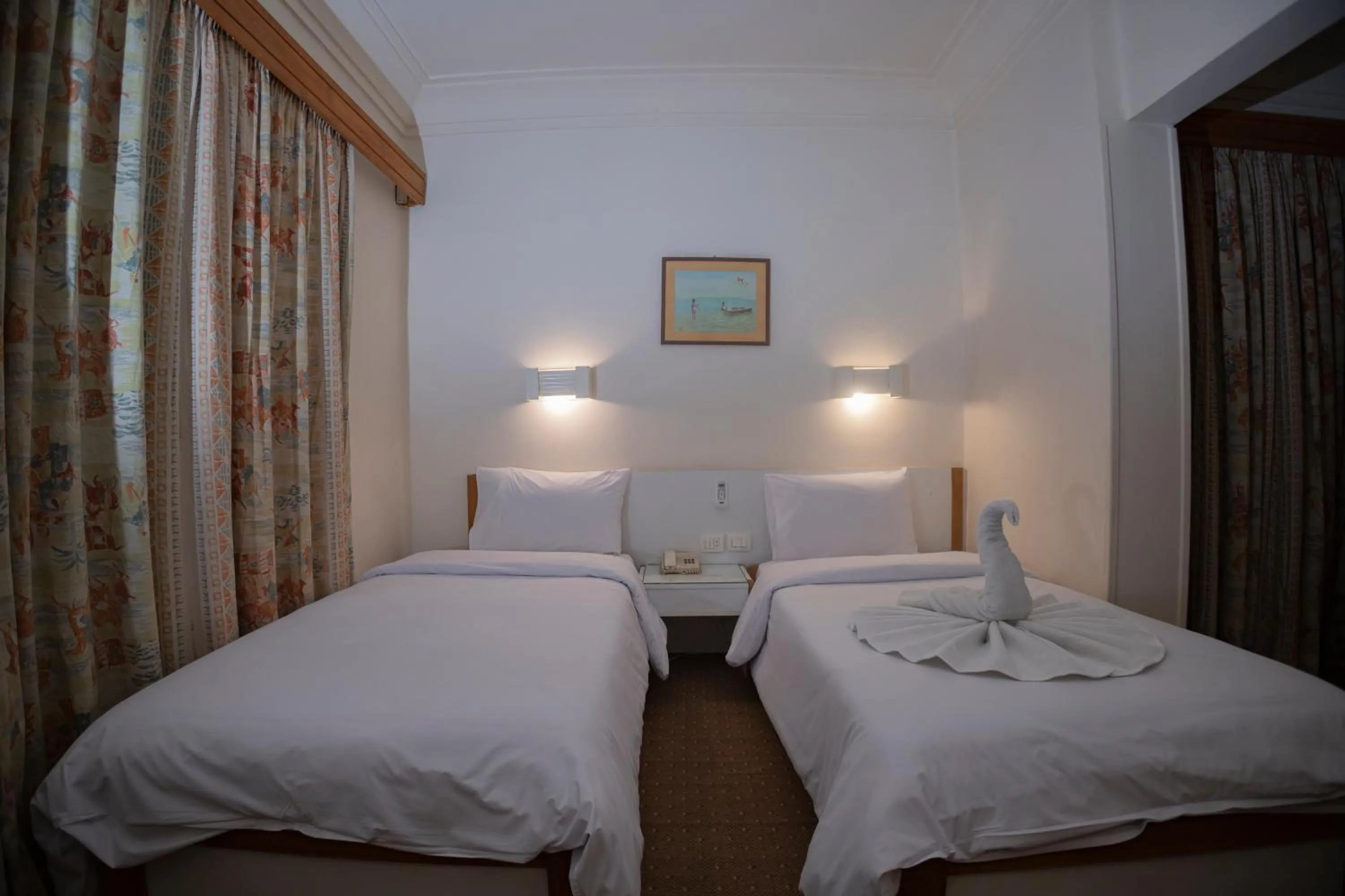 Bed in Cleopatra Hotel