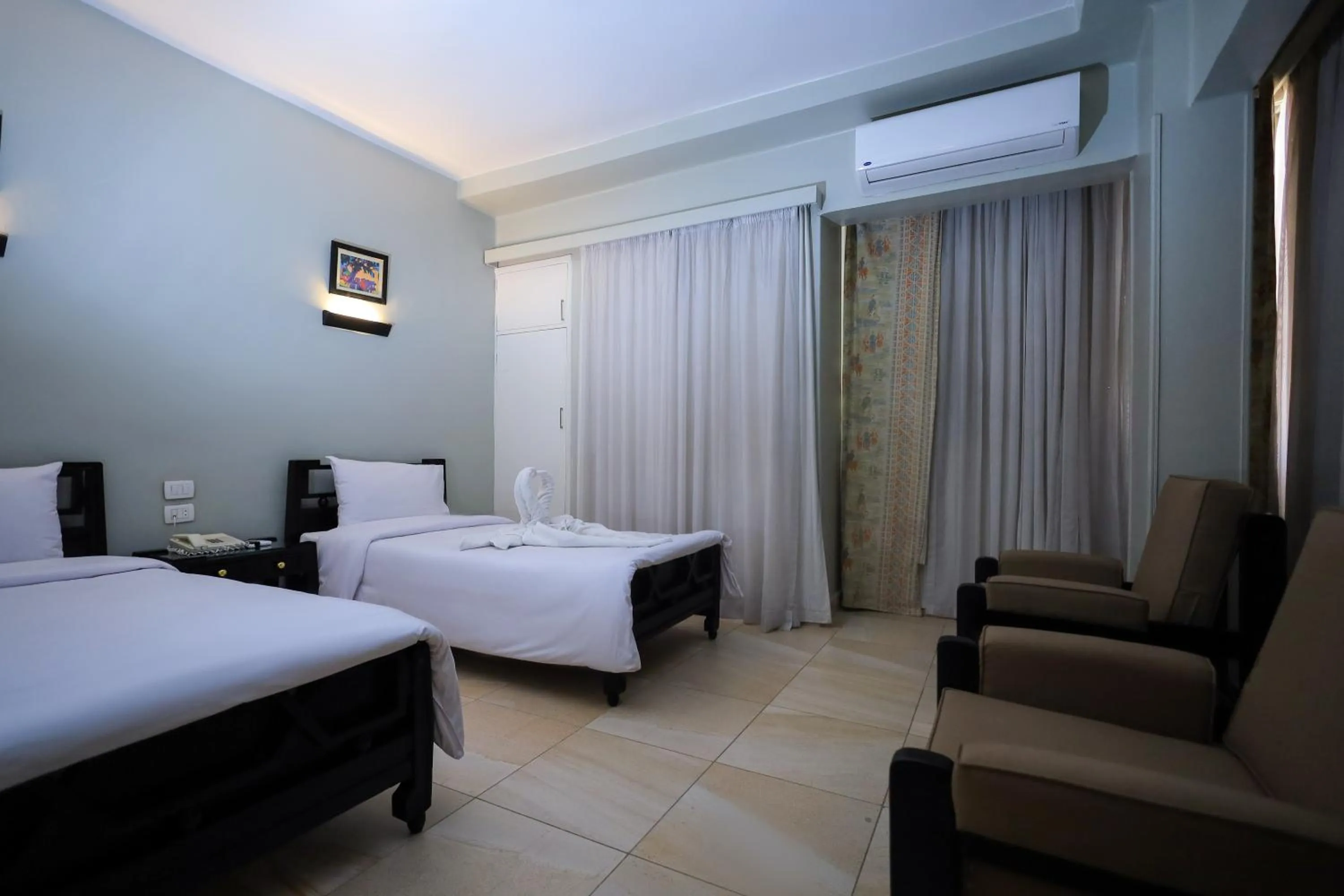Bed in Cleopatra Hotel