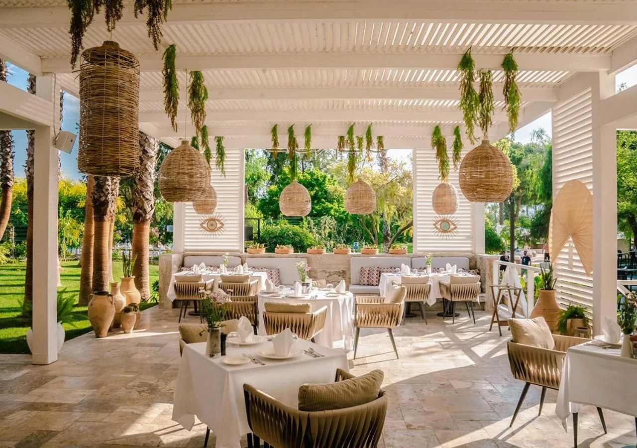 Patio in MEDWORLD Health & Rehabilitation Center Rixos Antalya