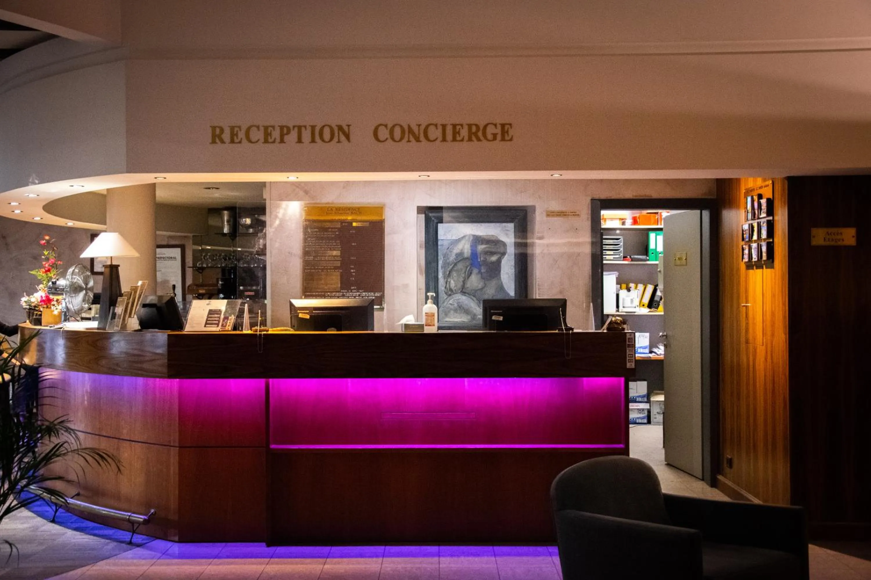 Lobby or reception in Le Jean-Sébastien Bach