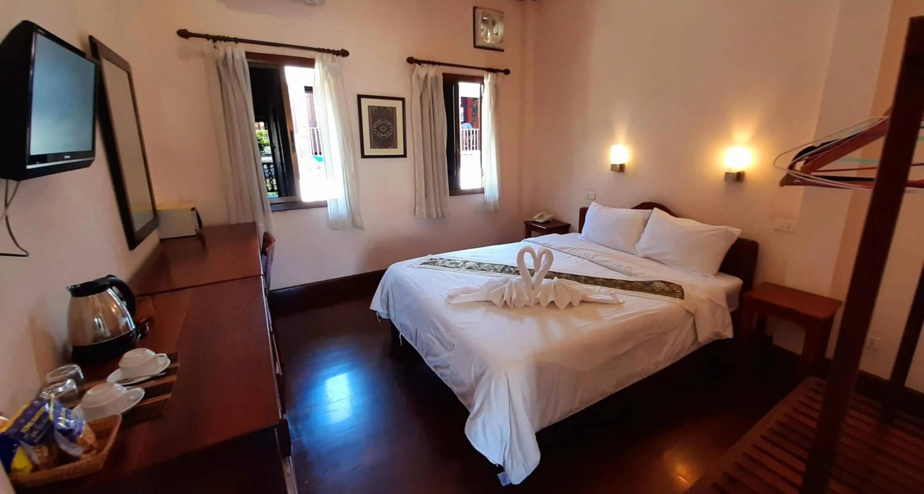 Bed in Pakhongthong Villa
