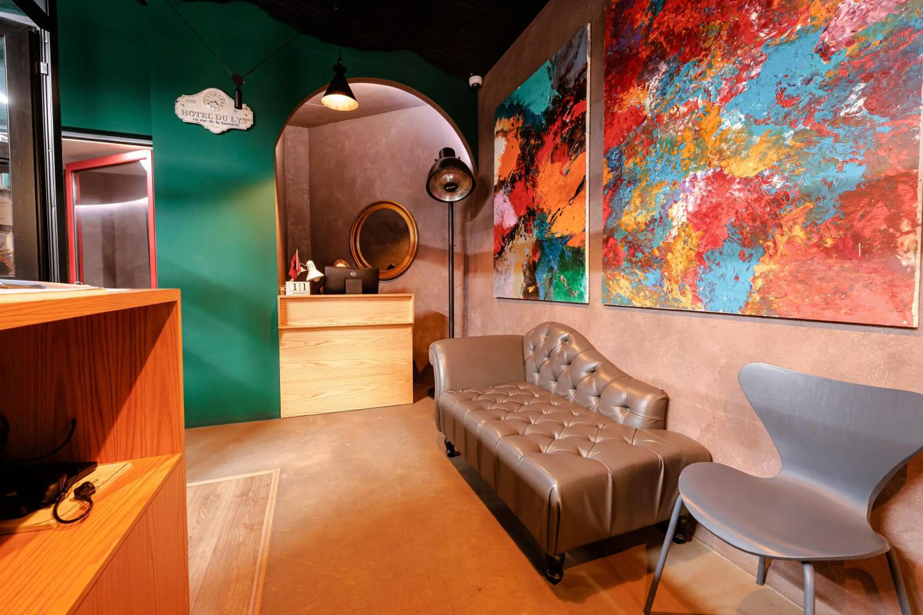 Lobby or reception in Boutique Hotel Whisky