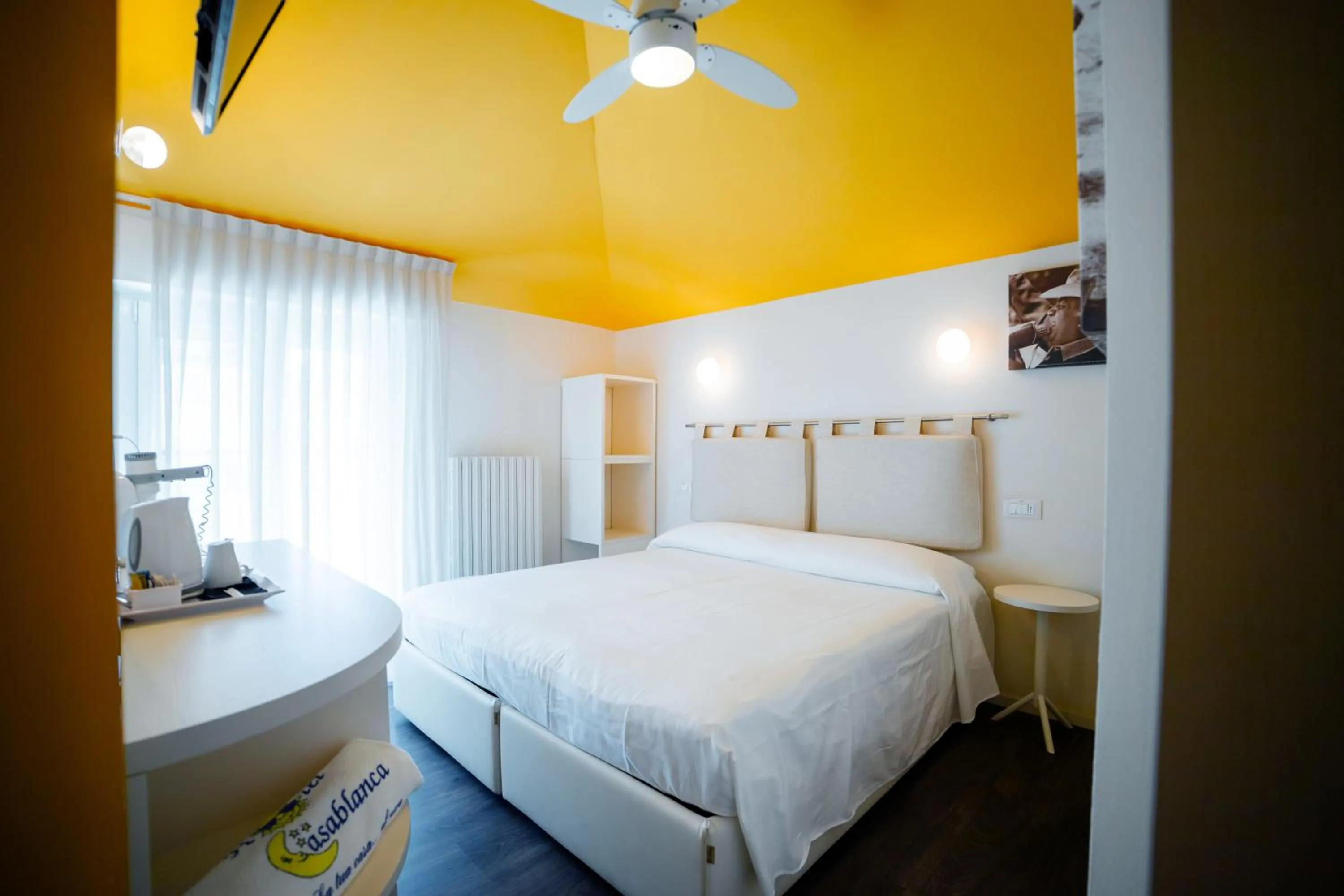 Bed in Hotel Casablanca