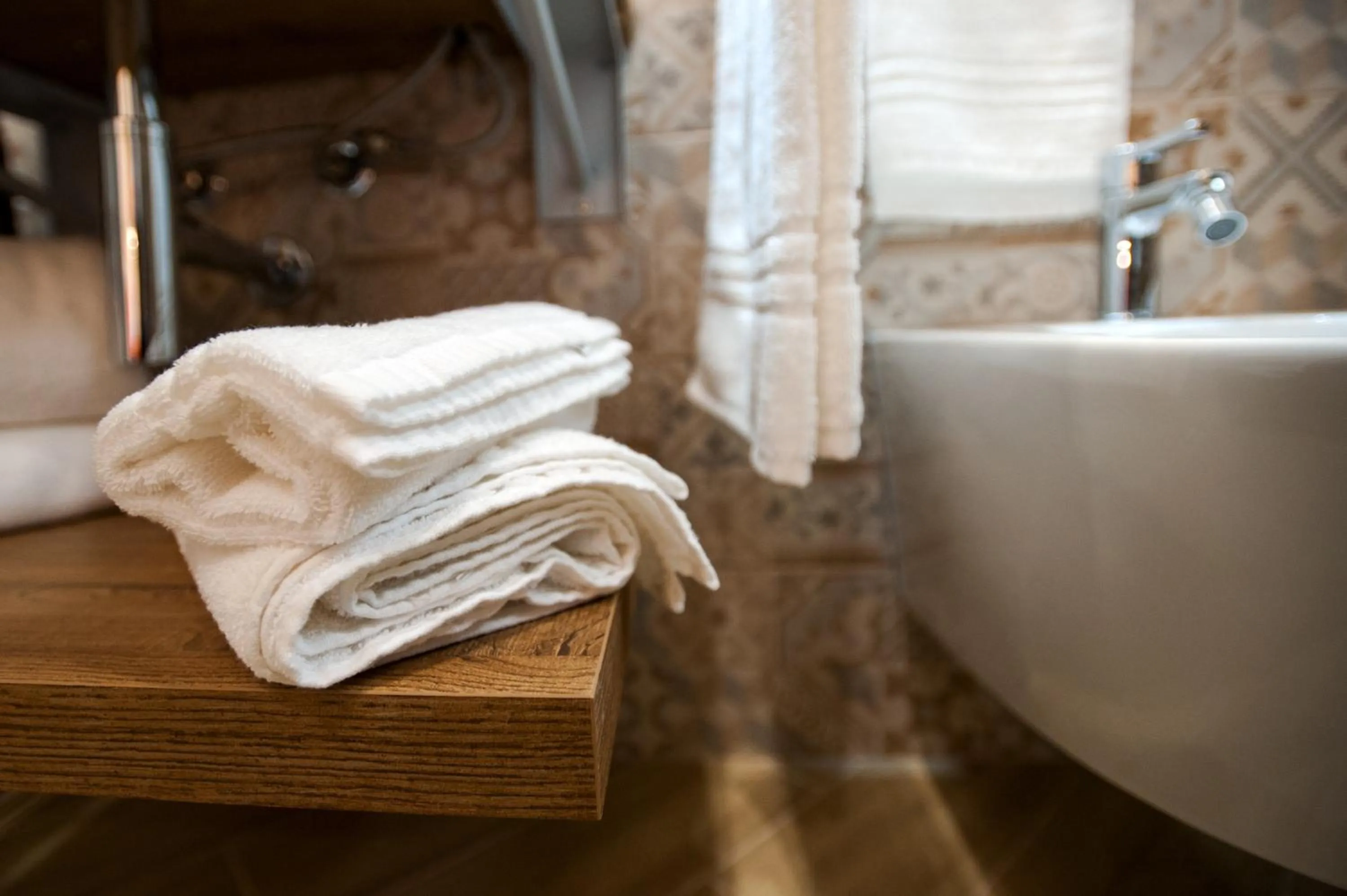 Shower in b&b Rita, nel cuore del Salento