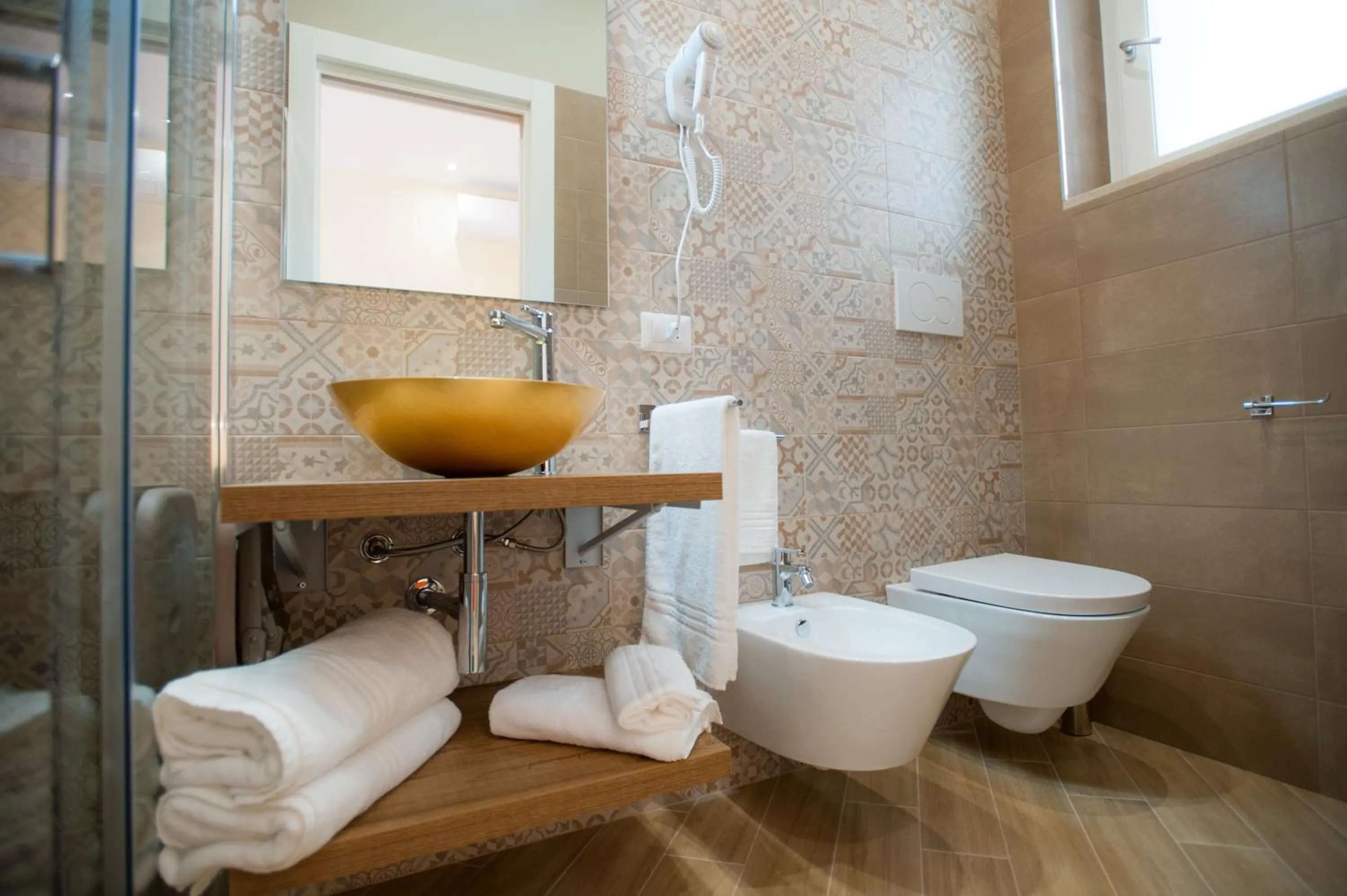 Bathroom in b&b Rita, nel cuore del Salento