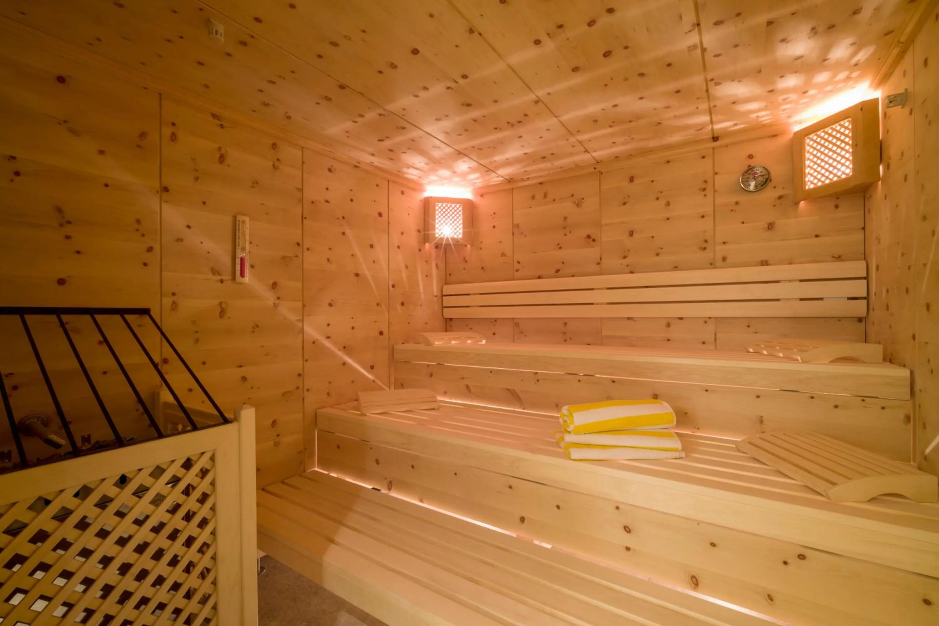 Sauna in Hotel Garni Obermair